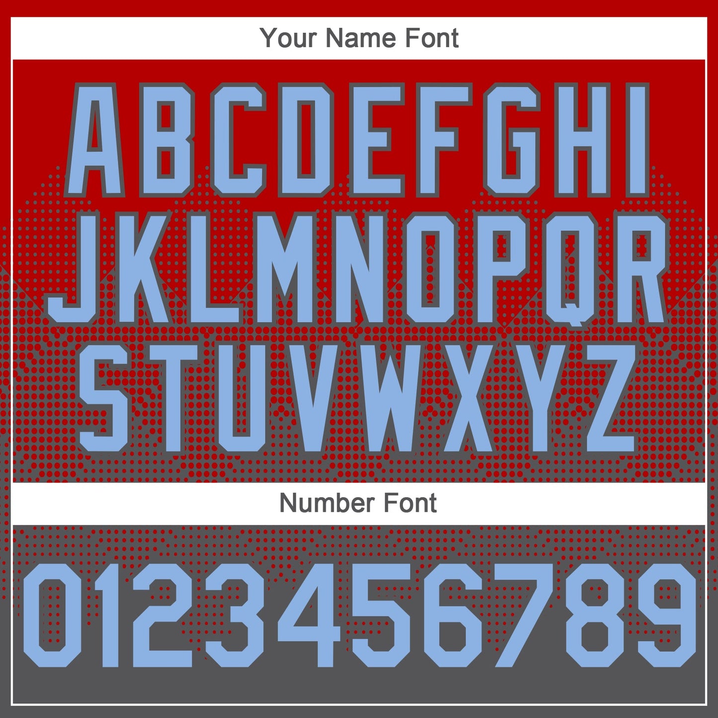 Custom Red Light Blue-Steel Gray 3D Gradient Square Shape Authentic Baseball Jersey view 5
