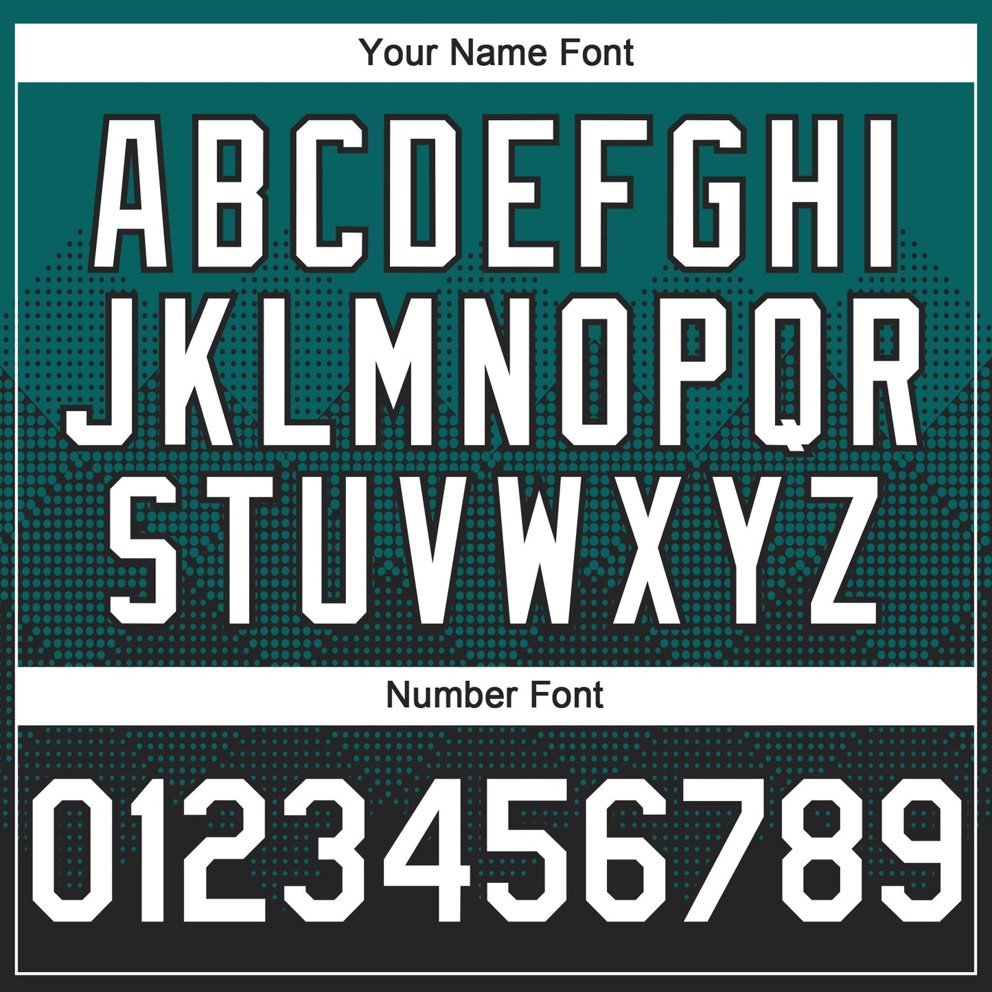 Custom Teal White-Black 3D Gradient Square Shape Authentic Baseball Jersey view 5
