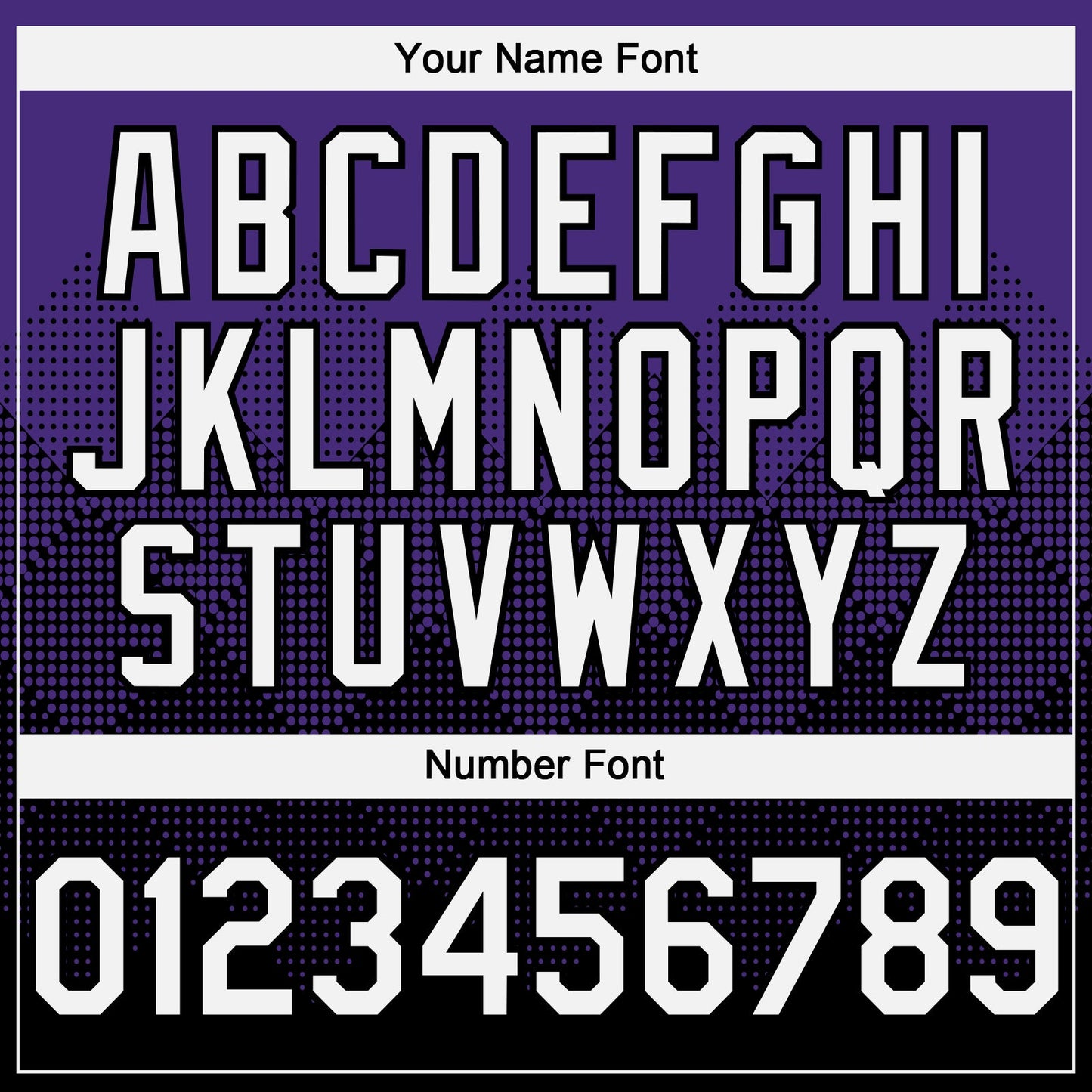 Custom Purple White-Black 3D Gradient Square Shape Authentic Baseball Jersey view 5