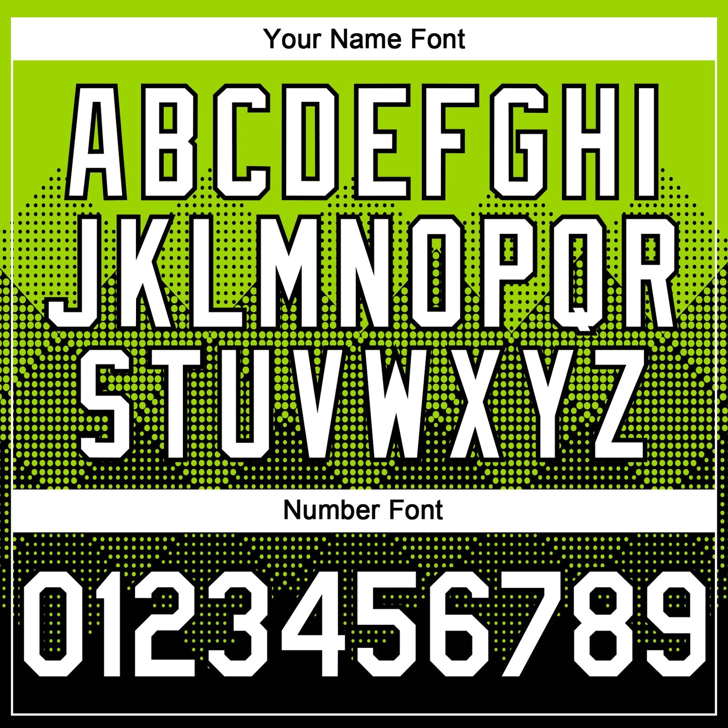 Custom Neon Green White-Black 3D Gradient Square Shape Authentic Baseball Jersey view 5
