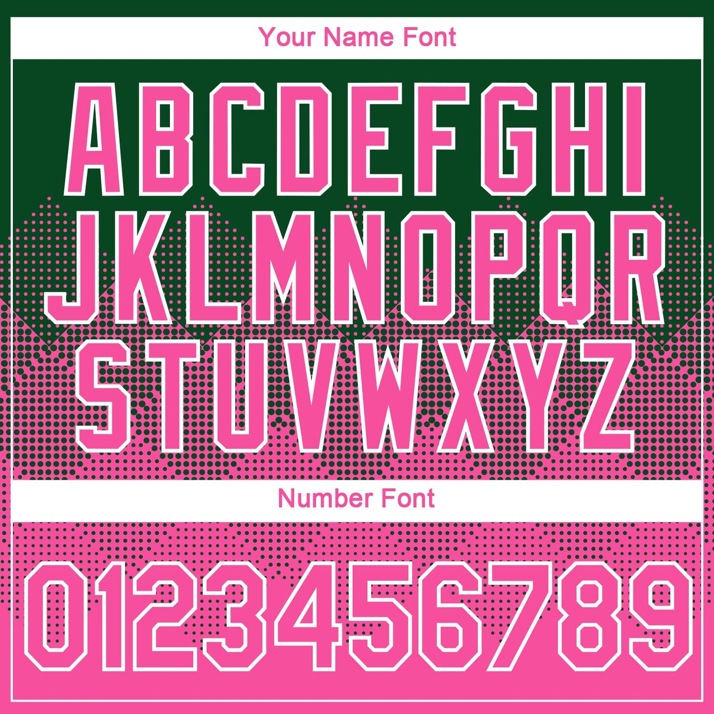 Custom Green Pink-White 3D Pattern Design Gradient Square Shapes Performance T-Shirt view 4
