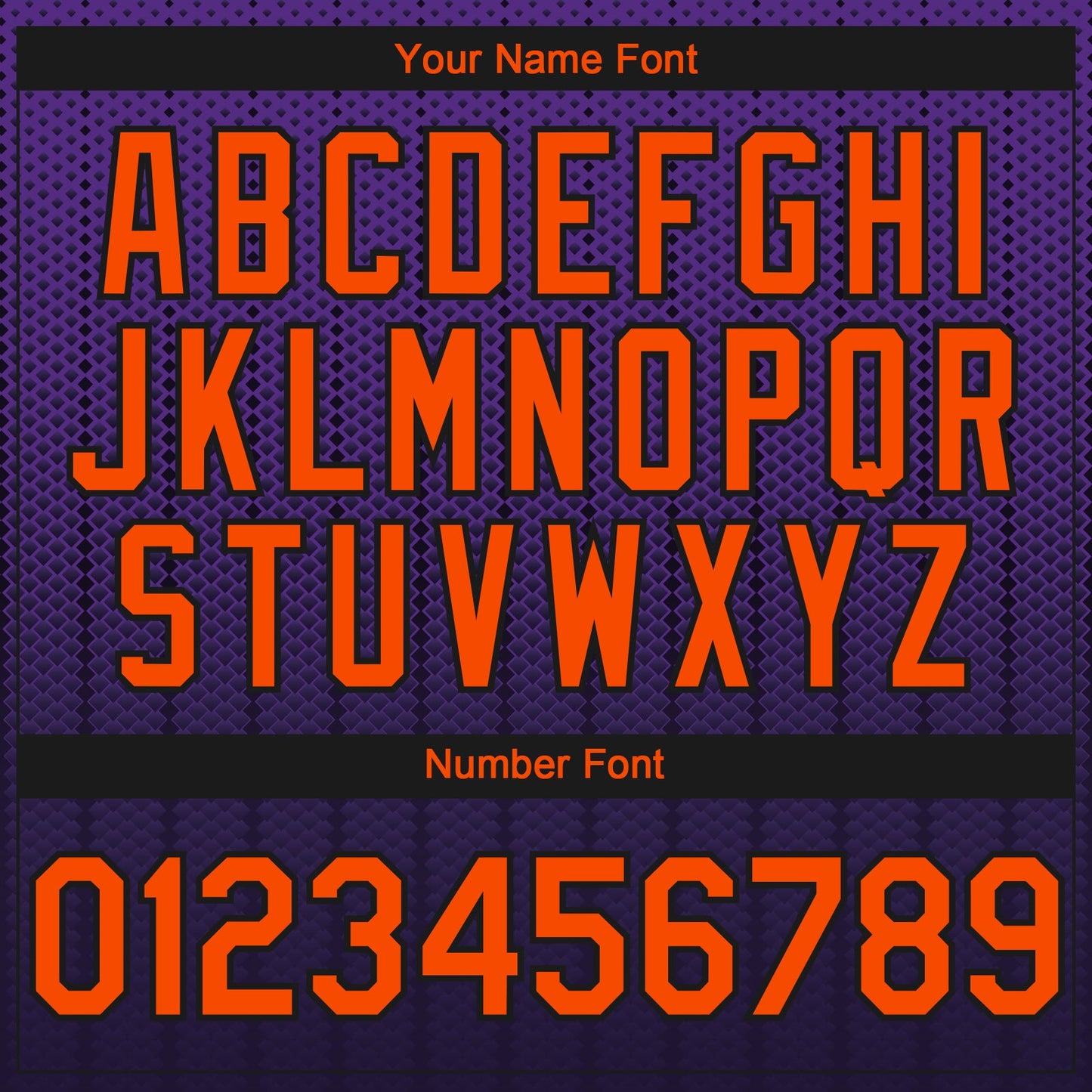 Custom Purple Orange-Black 3D Pattern Design Gradient Geometric Shape Authentic Baseball Jersey view 5