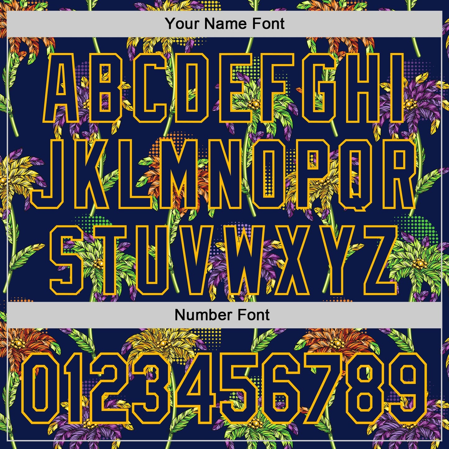 Custom Navy Gold 3D Pattern Design Mardi Gras Shrove Tuesday Authentic Baseball Jersey view 5
