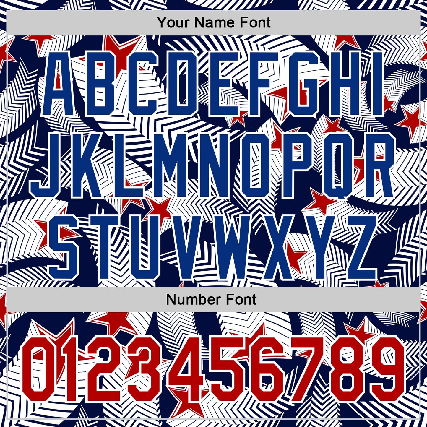 Custom White Red Navy-Royal 3D American Flag America-Inspired Authentic Baseball Jersey view 5