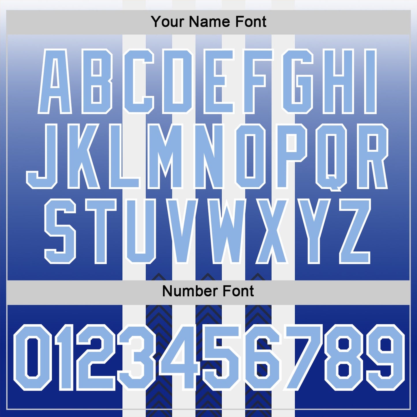 Custom White Light Blue-Black 3D Pattern Design Argentina Gradient Sportswear Performance T-Shirt view 4