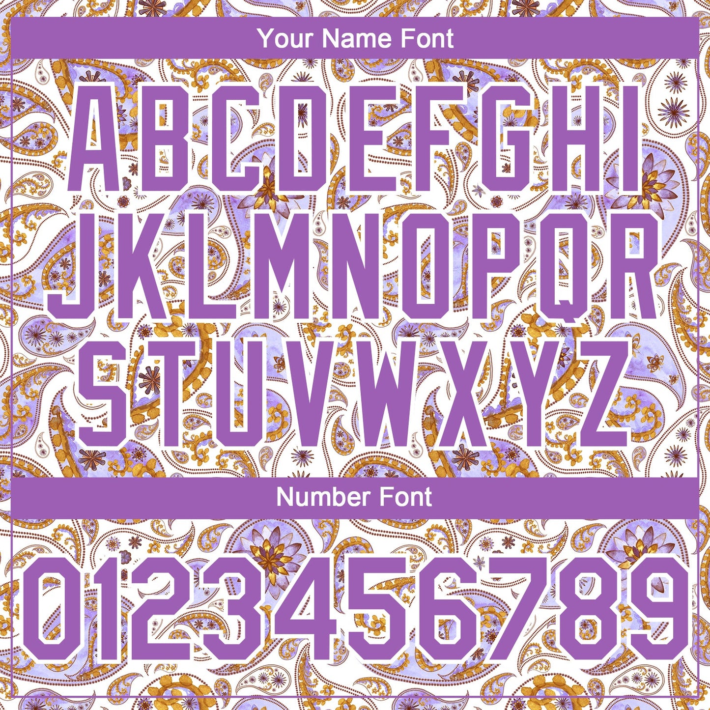 Custom White Medium Purple Rave Party Ethnic Paisley Bandana Authentic Baseball Jersey view 5