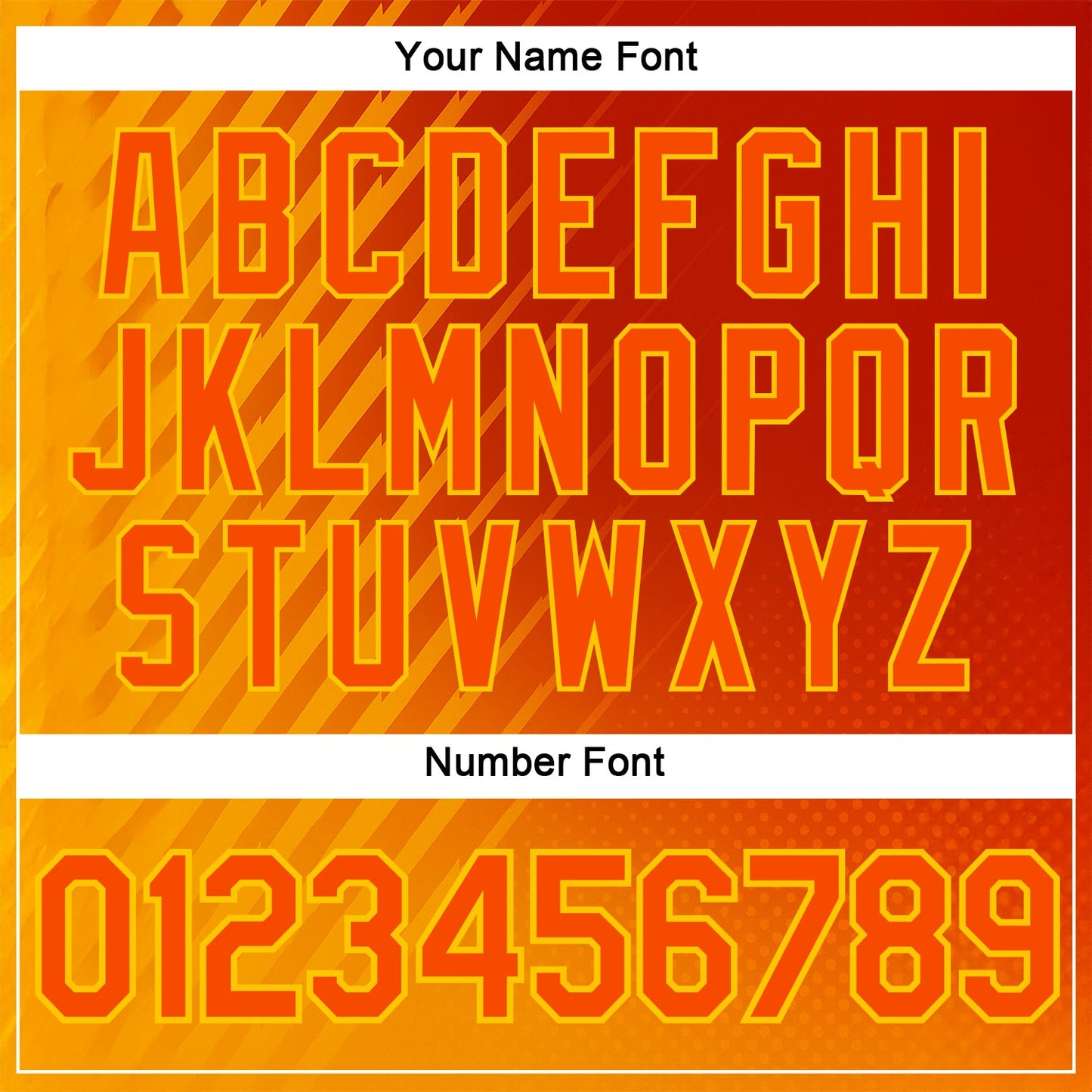 Custom Red Orange-Yellow 3D Pattern Design Spain Sportswear Performance T-Shirt view 4
