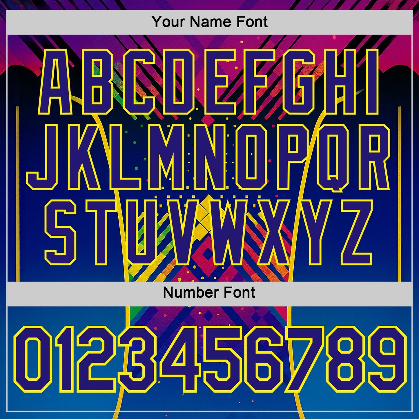 Custom Dark Purple Light Yellow-Red 3D Pattern Design Neon Chromatic Sportswear Performance T-Shirt view 4