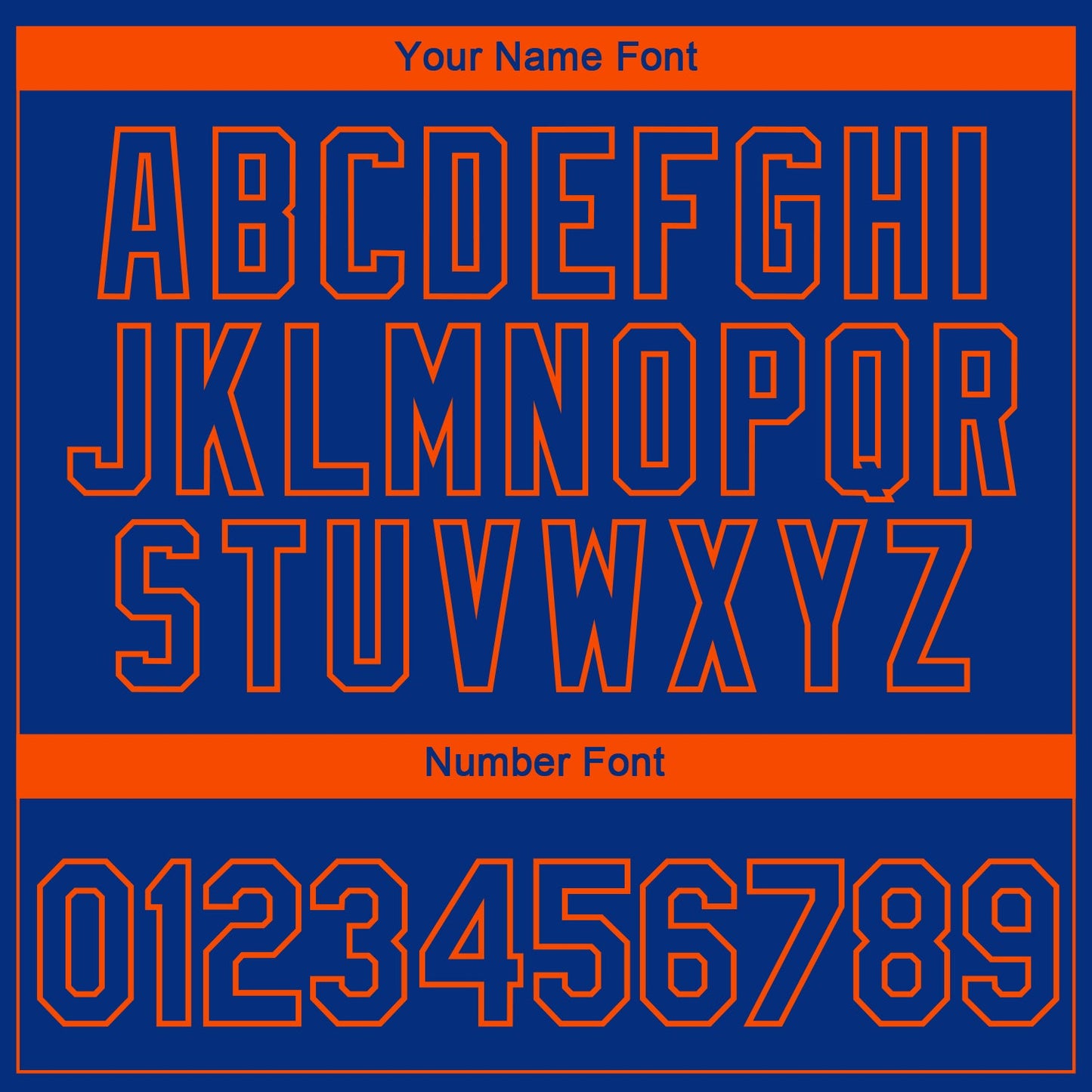 Custom Royal Orange 3D New York City Edition Fade Fashion Performance T-Shirt view 4
