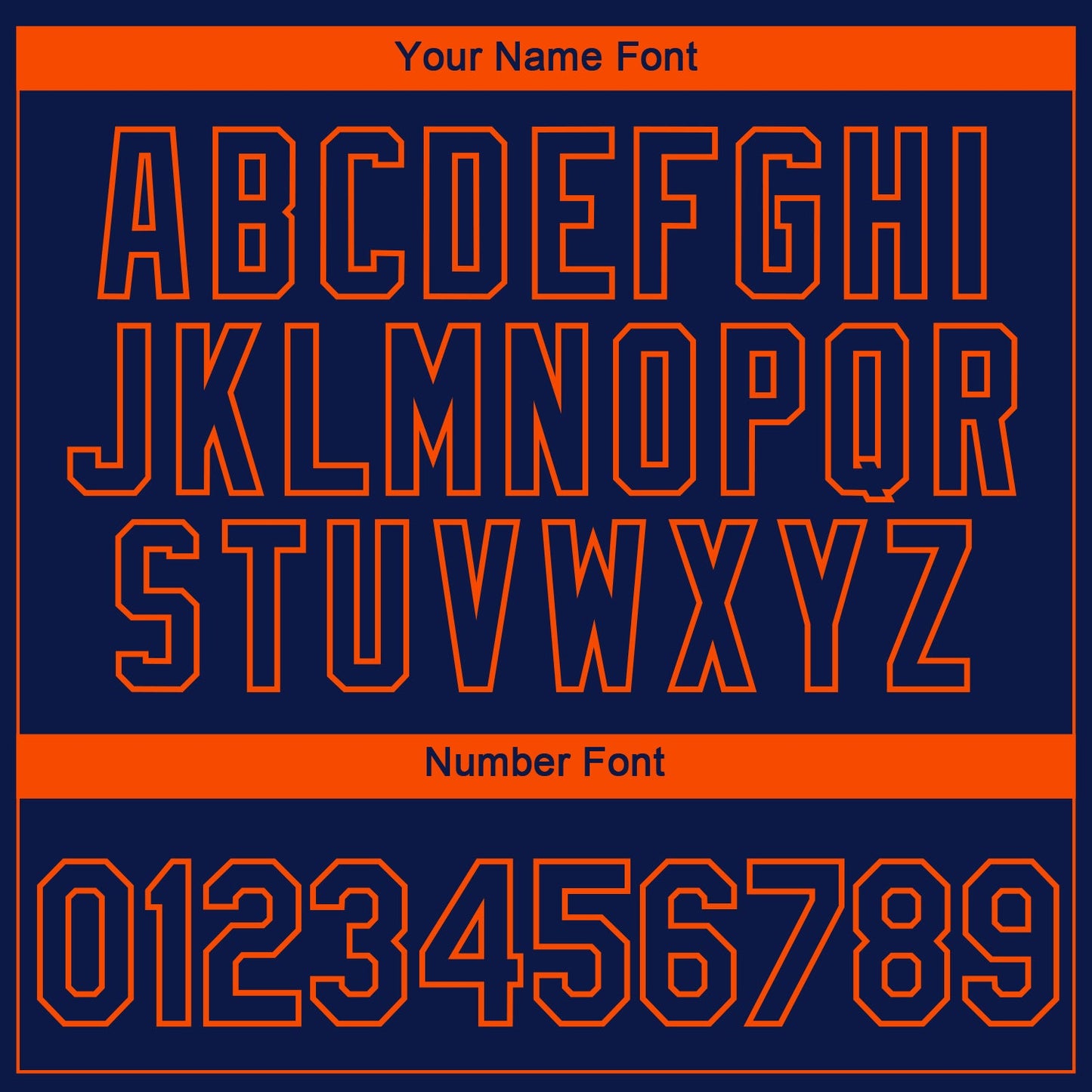 Custom Navy Orange 3D Chicago City Edition Fade Fashion Performance T-Shirt view 4