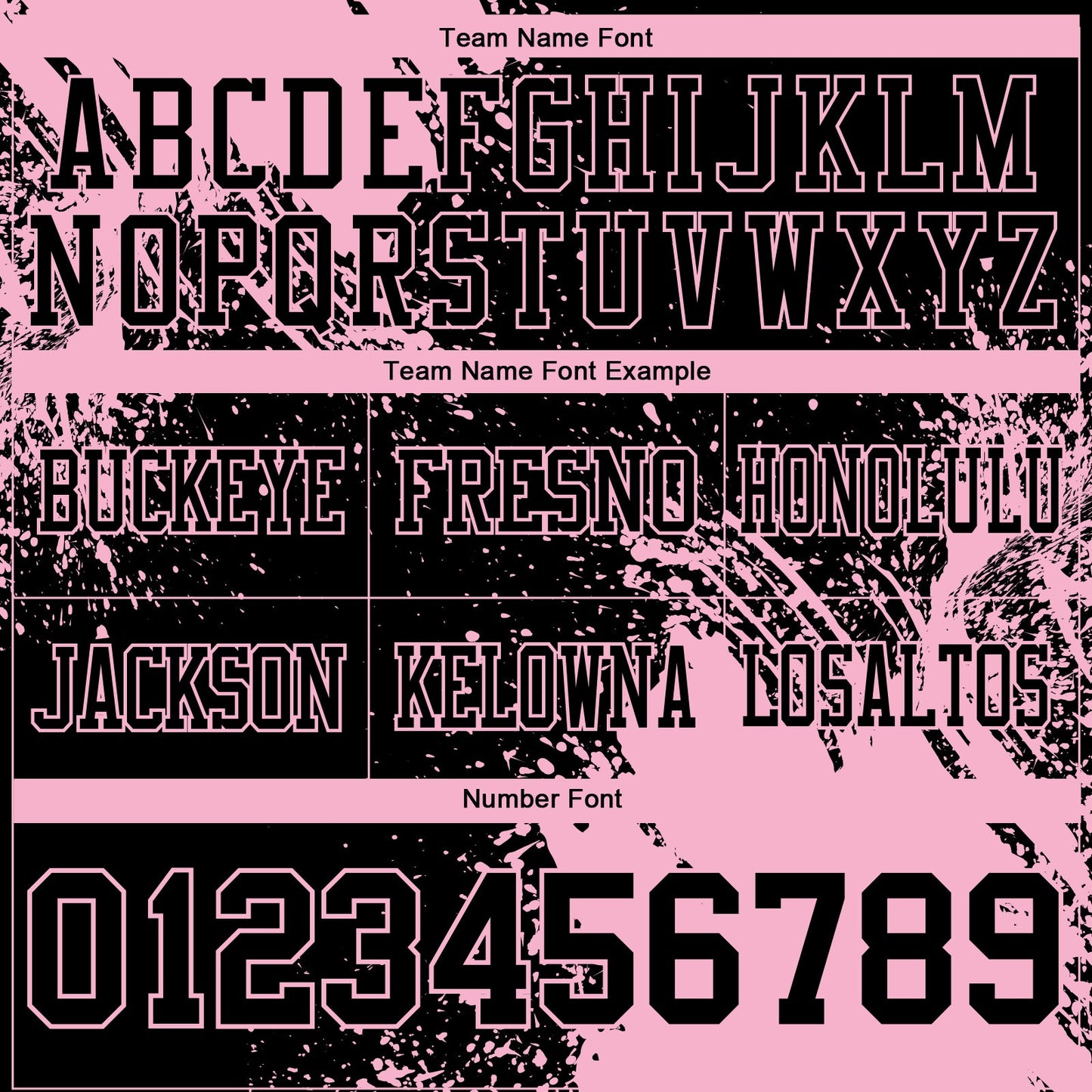 Custom Black Light Pink 3D Pattern Abstract Brush Stroke Authentic Football Jersey view 3