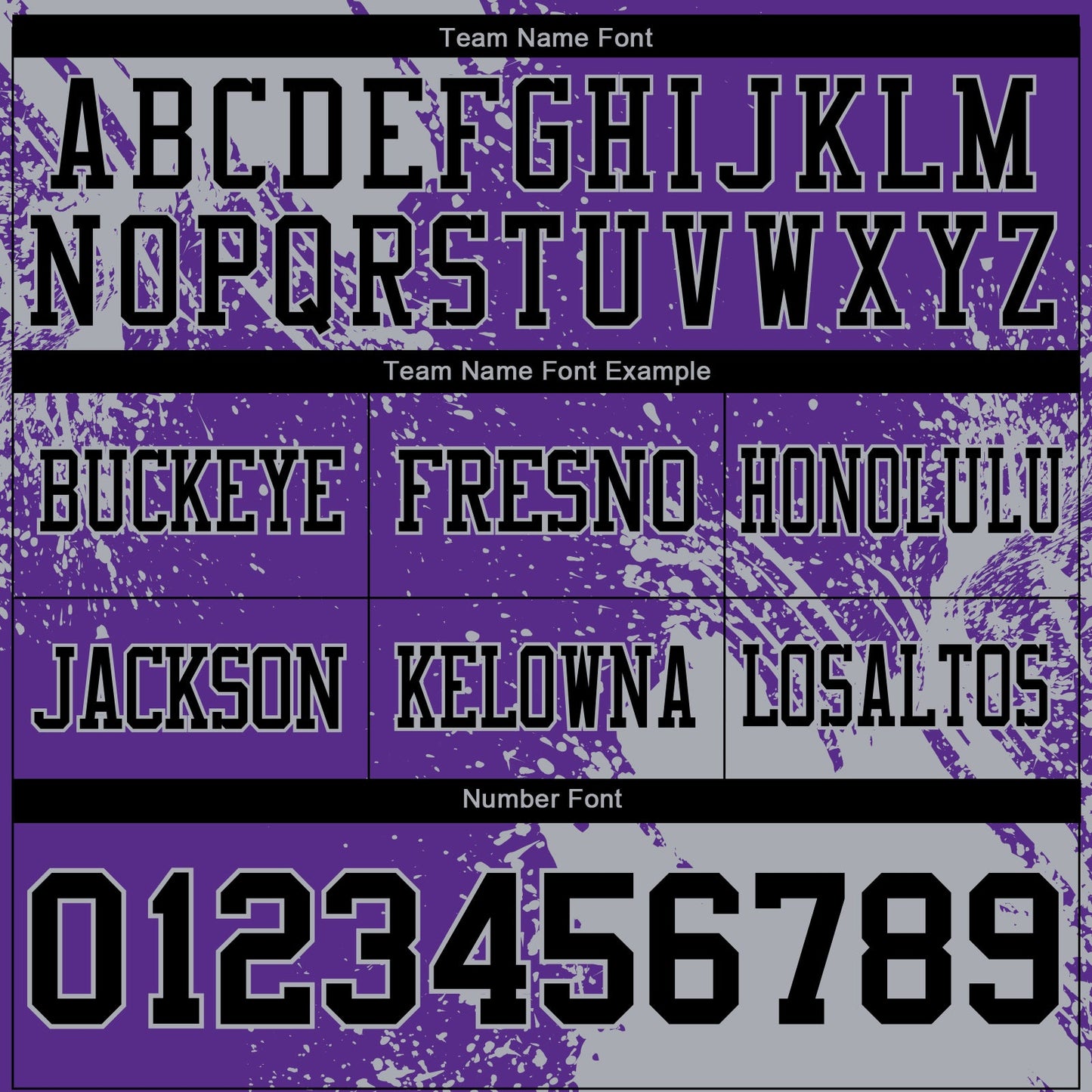 Custom Purple Black-Gray 3D Pattern Abstract Brush Stroke Authentic Football Jersey view 3