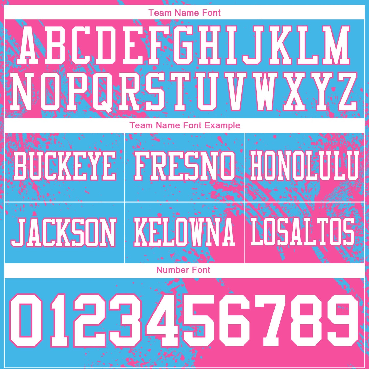 Custom Sky Blue White-Pink 3D Pattern Abstract Brush Stroke Authentic Football Jersey view 3