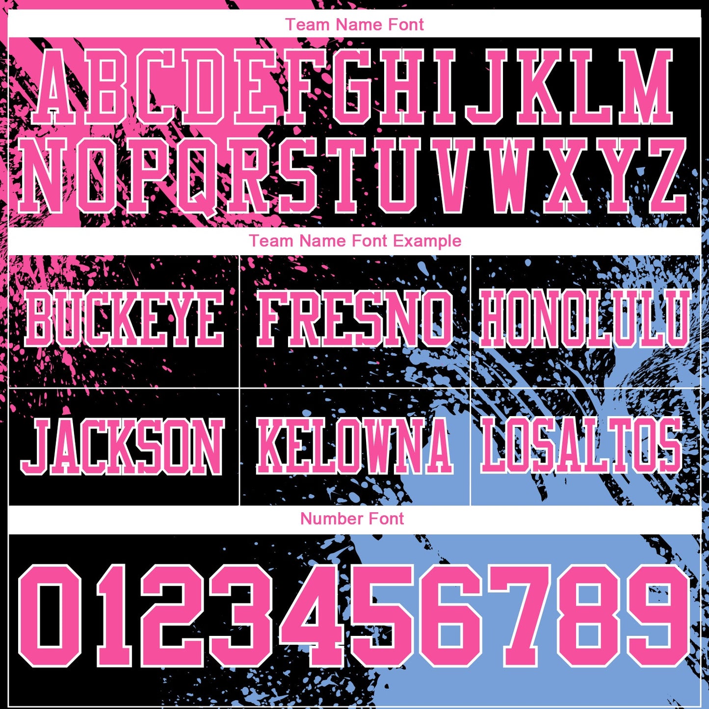 Custom Black Pink Light Blue-White 3D Pattern Abstract Brush Stroke Authentic Football Jersey view 3