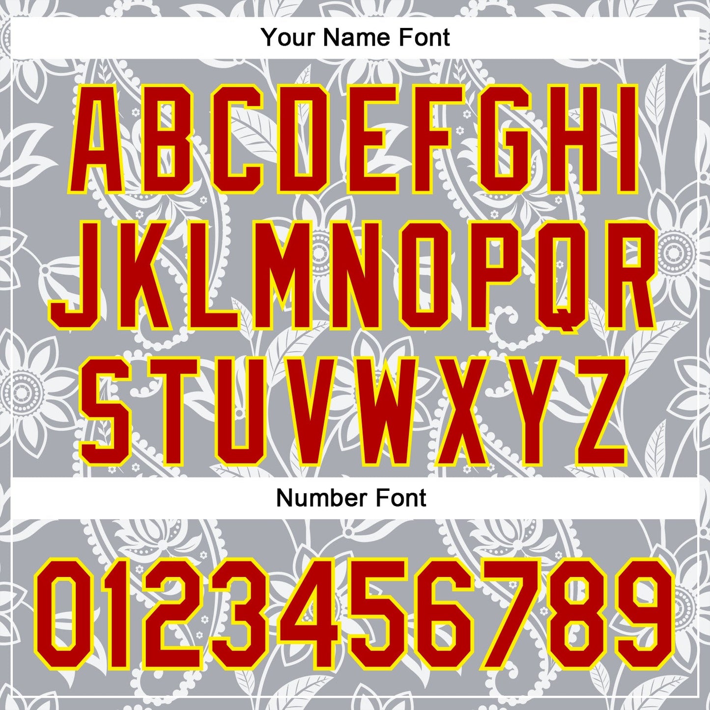 Custom Stitched Gray Red-Light Yellow 3D Pattern Design Ethnic Paisley Floral Bandana Sports Pullover Sweatshirt Hoodie view 4