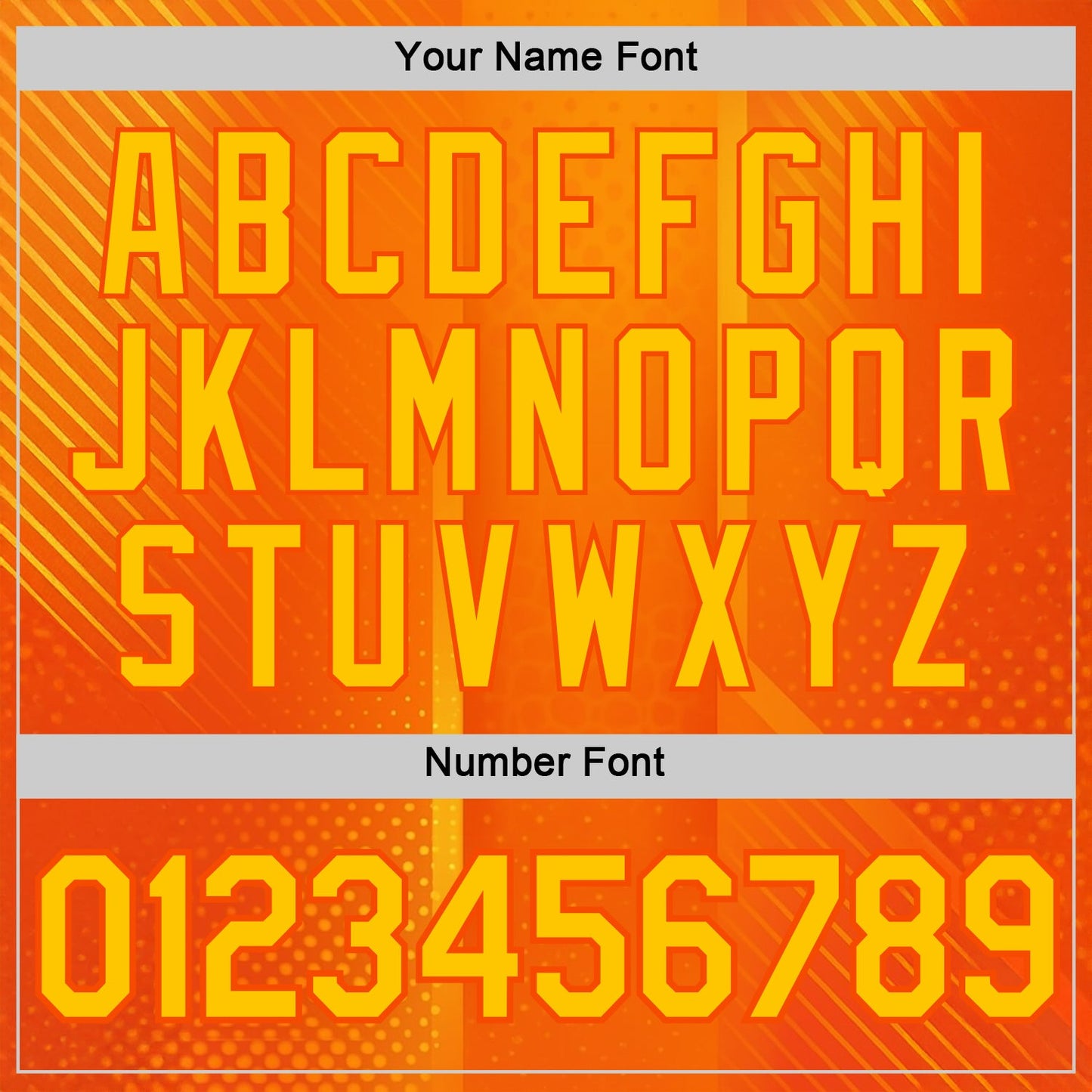 Custom Orange Yellow 3D Pattern Design Gradient Sportswear Performance T-Shirt view 4