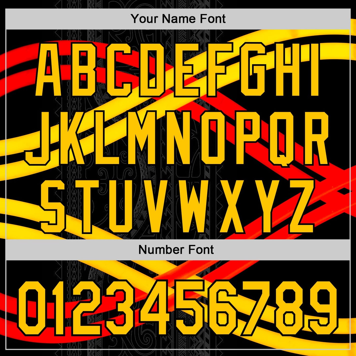Custom Stitched Black Yellow-Red 3D Pattern Design Germany Inspired Stripe Subtle Tribal Sportswear Pullover Sweatshirt Hoodie view 4