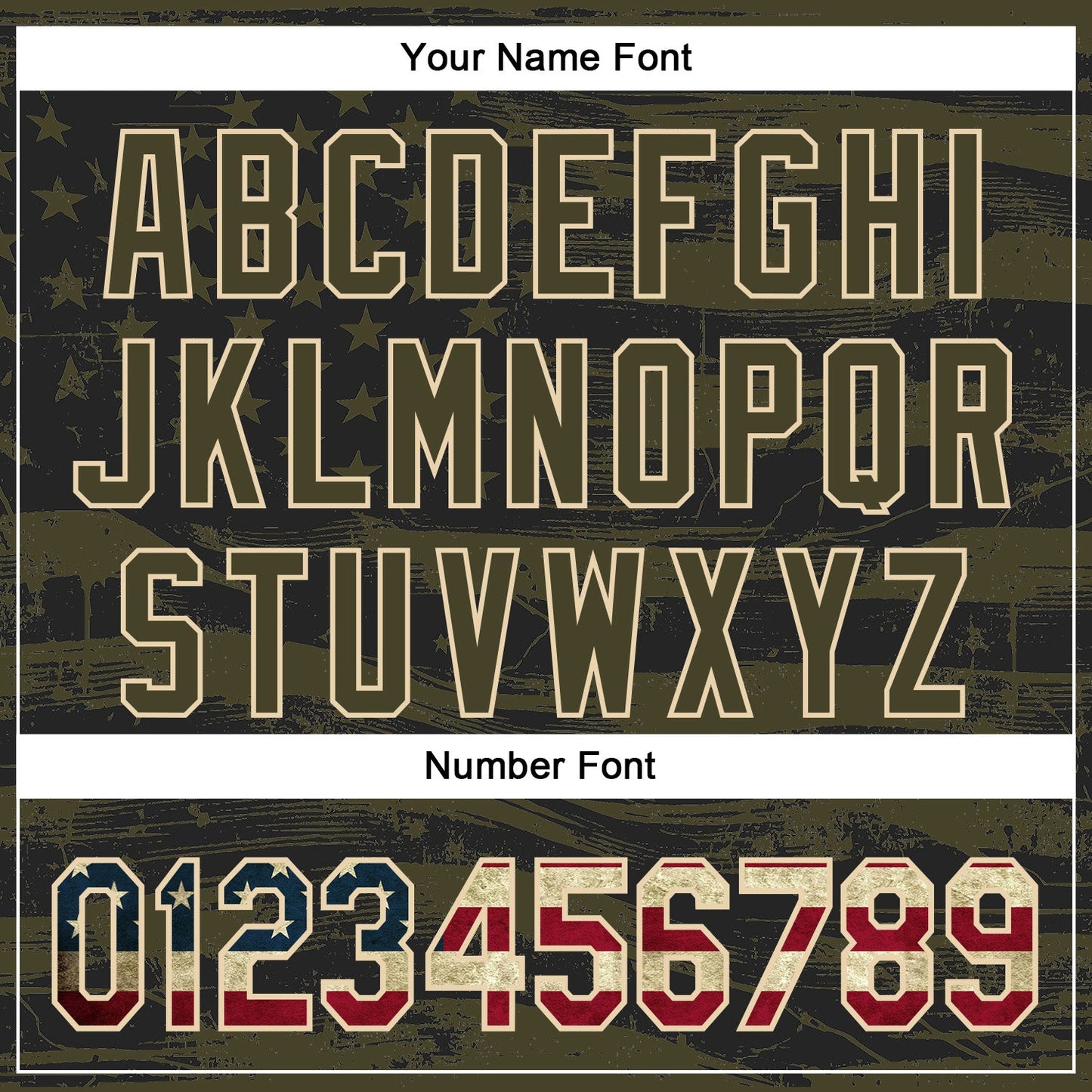 Custom Stitched Olive Vintage USA Flag-City Cream 3D American Flag Retro Distressed Grunge Salute To Service Sports Pullover Sweatshirt Hoodie view 4