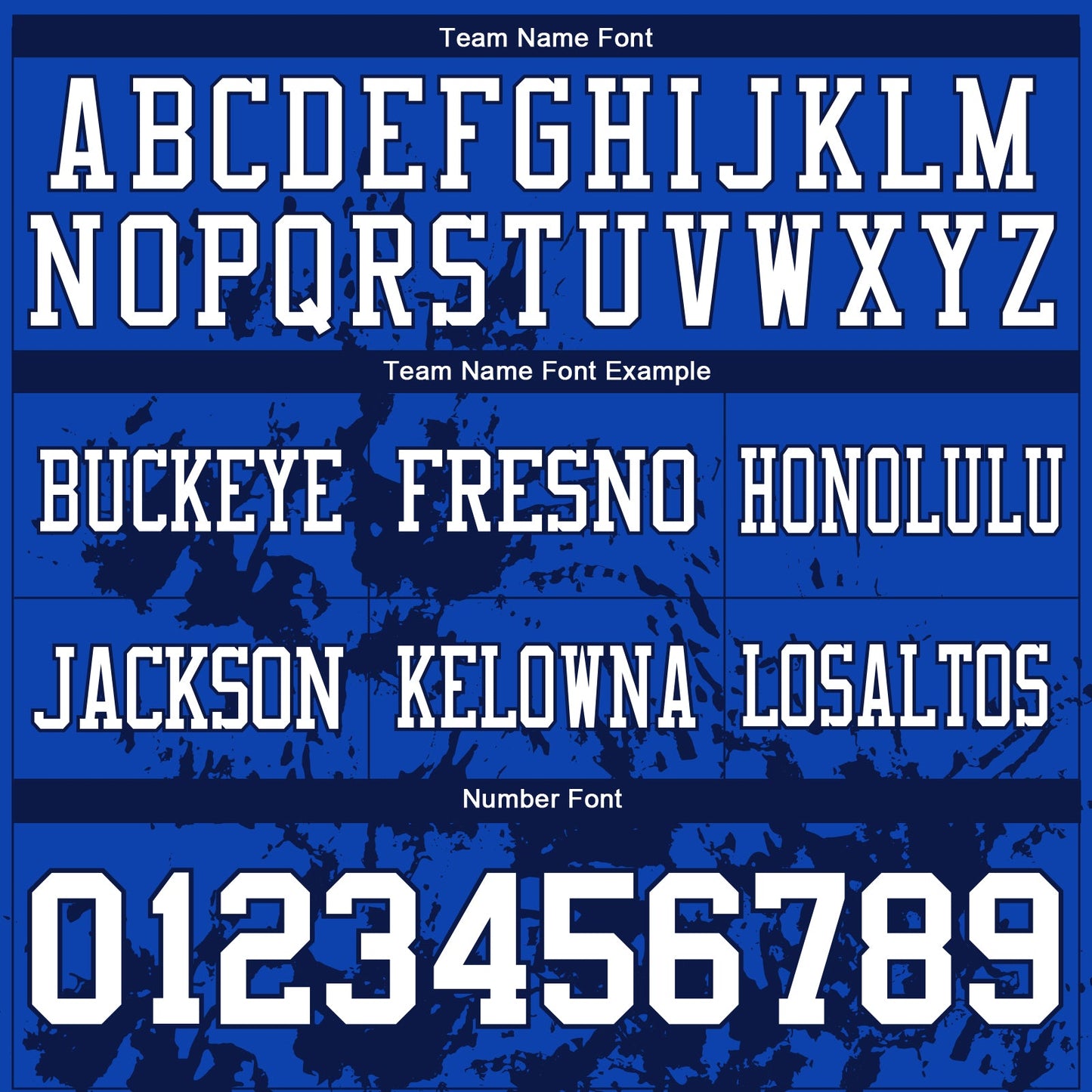 Custom Thunder Blue White-Navy 3D Pattern Splash Authentic Football Jersey view 3