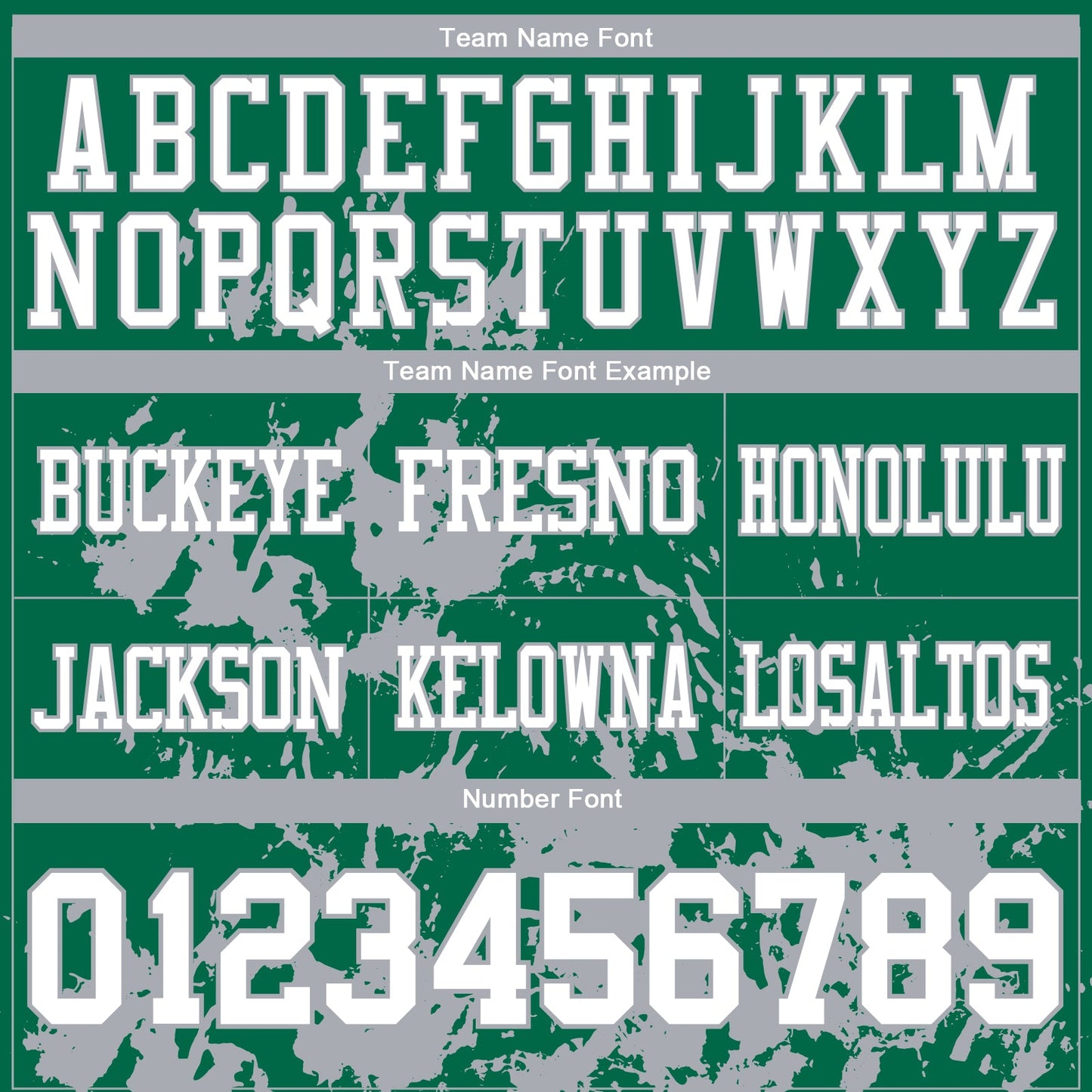Custom Kelly Green White-Gray 3D Pattern Splash Authentic Football Jersey view 3
