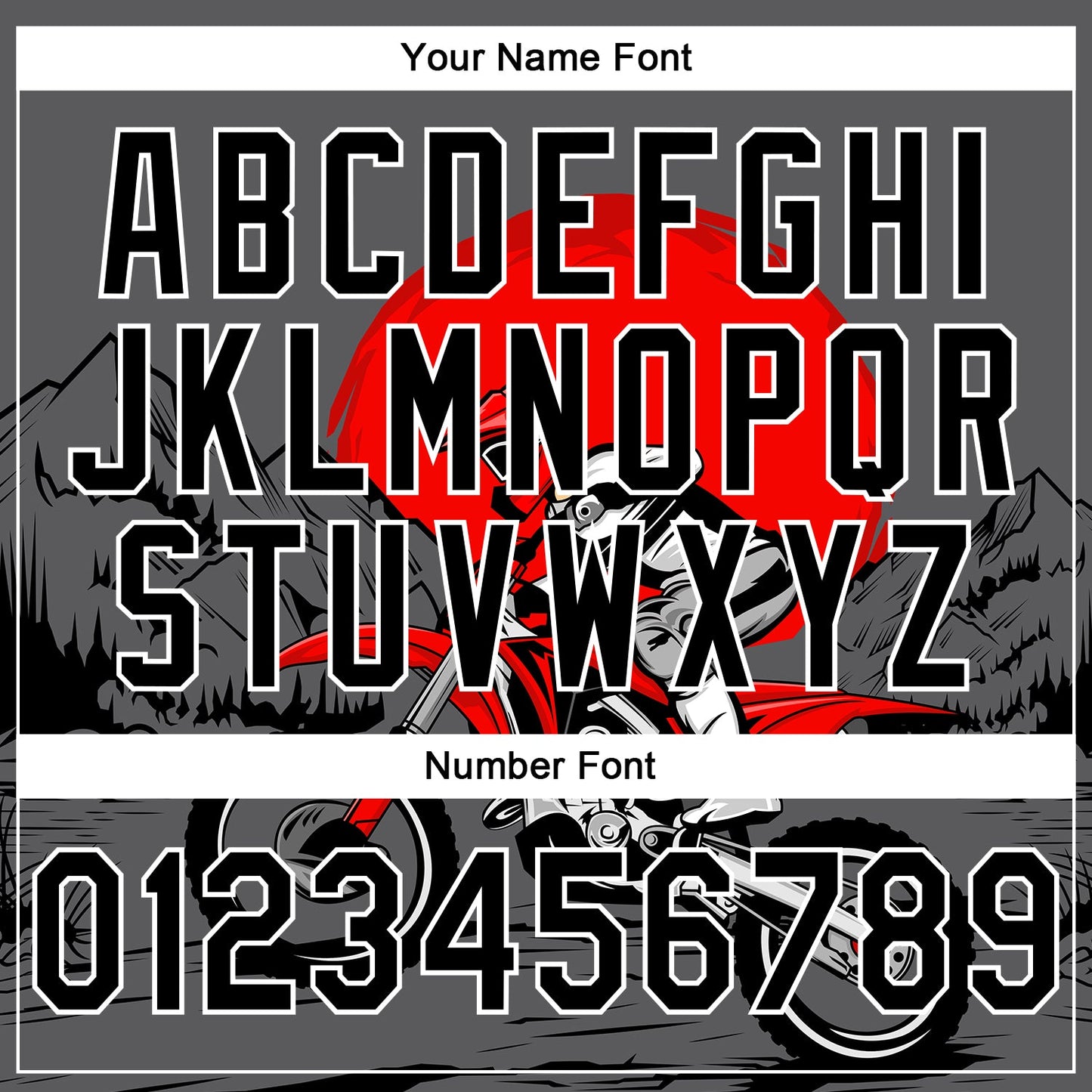 Custom Stitched Gray Black-White 3D Pattern Design Motorcycle Motocross Racing Sports Pullover Sweatshirt Hoodie view 4