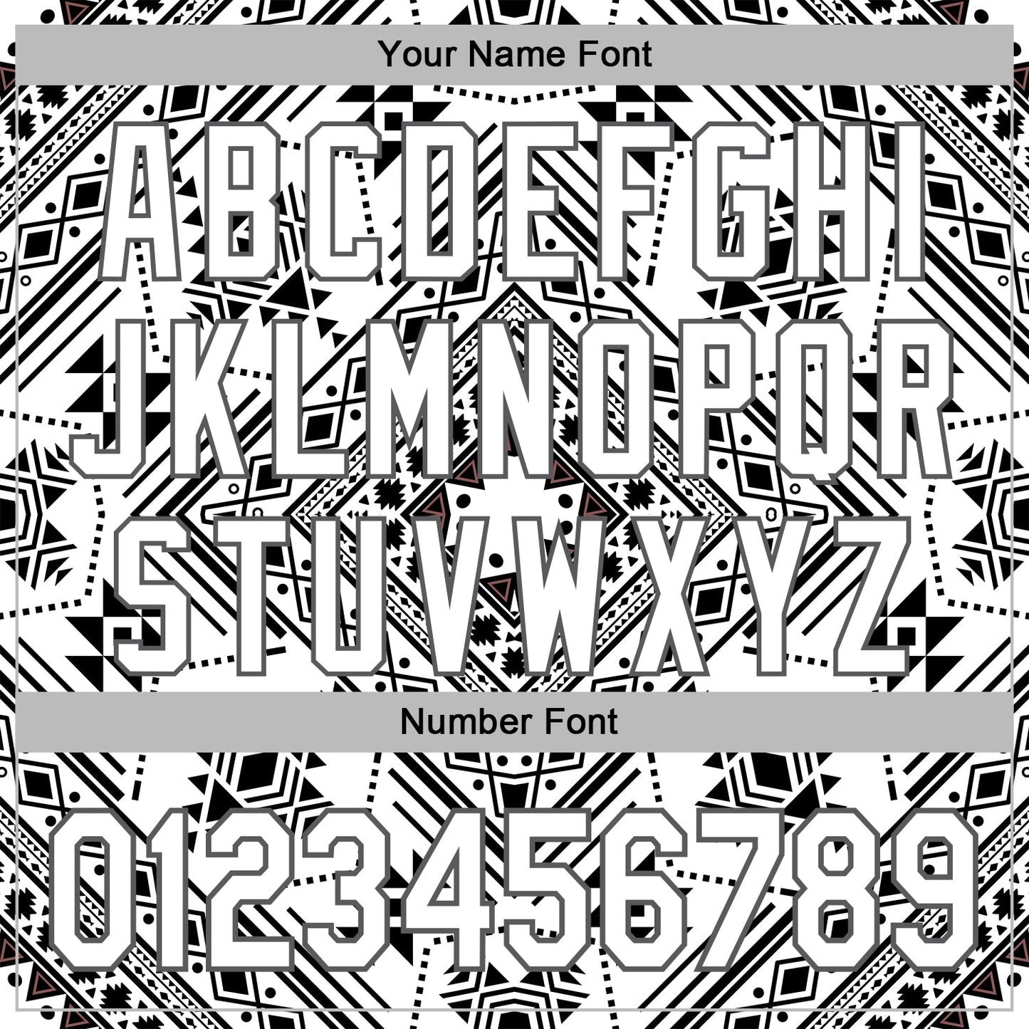 Custom Stitched White Steel Gray 3D Pattern Design Tribal Ethnic Native American Sports Pullover Sweatshirt Hoodie view 4