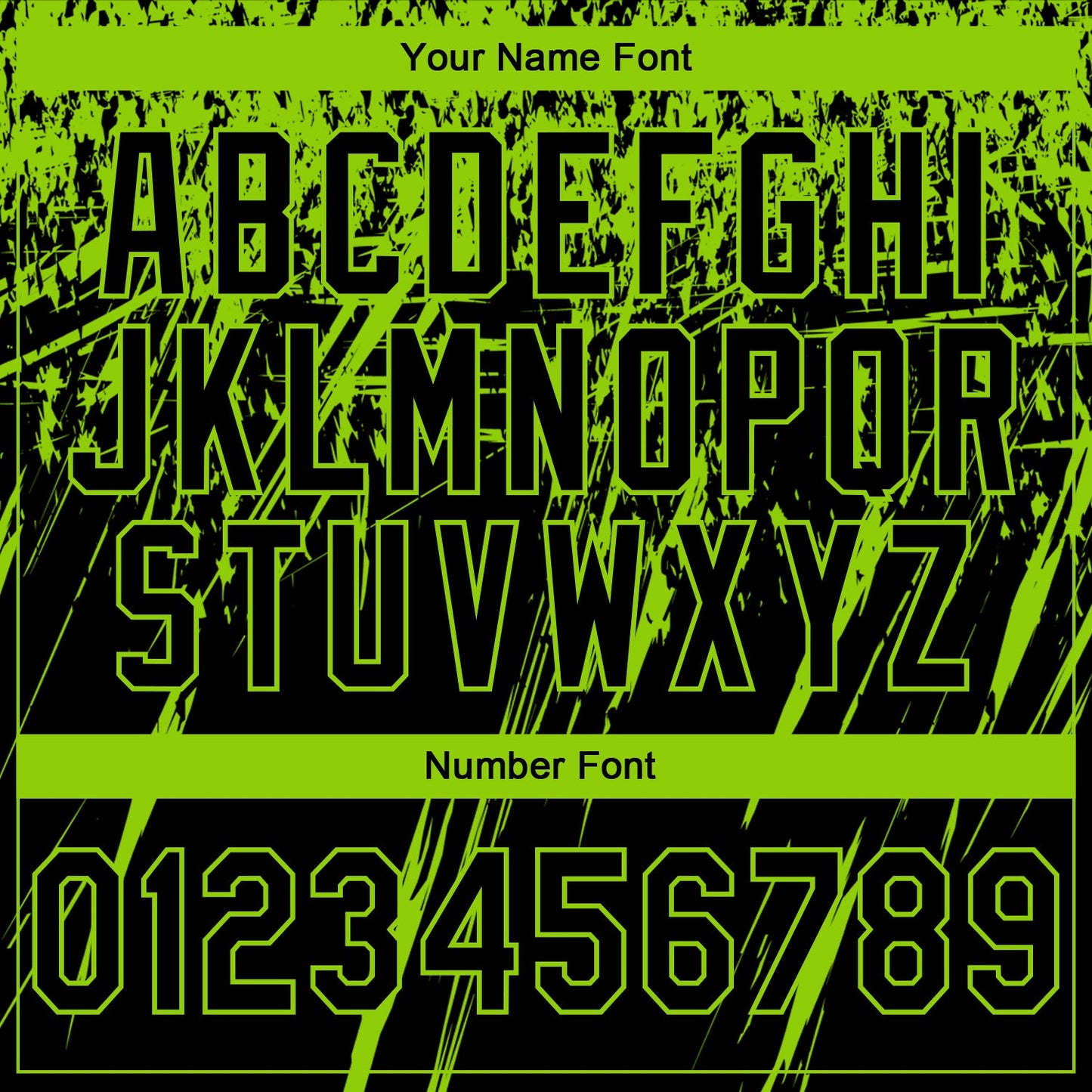 Custom Stitched Black Neon Green 3D Pattern Design Splash Grunge Art Sports Pullover Sweatshirt Hoodie view 4