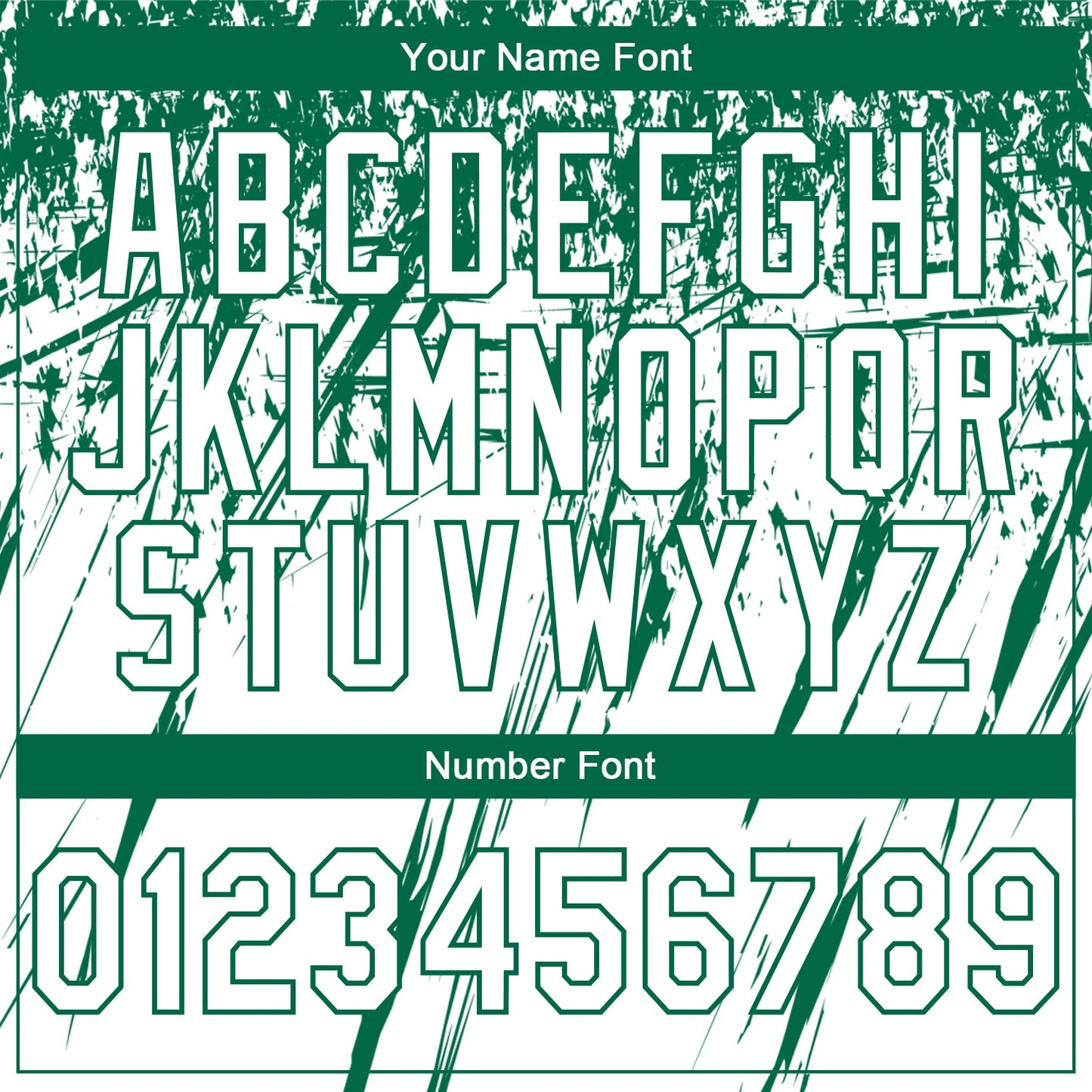 Custom Stitched White Kelly Green 3D Pattern Design Splash Grunge Art Sports Pullover Sweatshirt Hoodie view 4