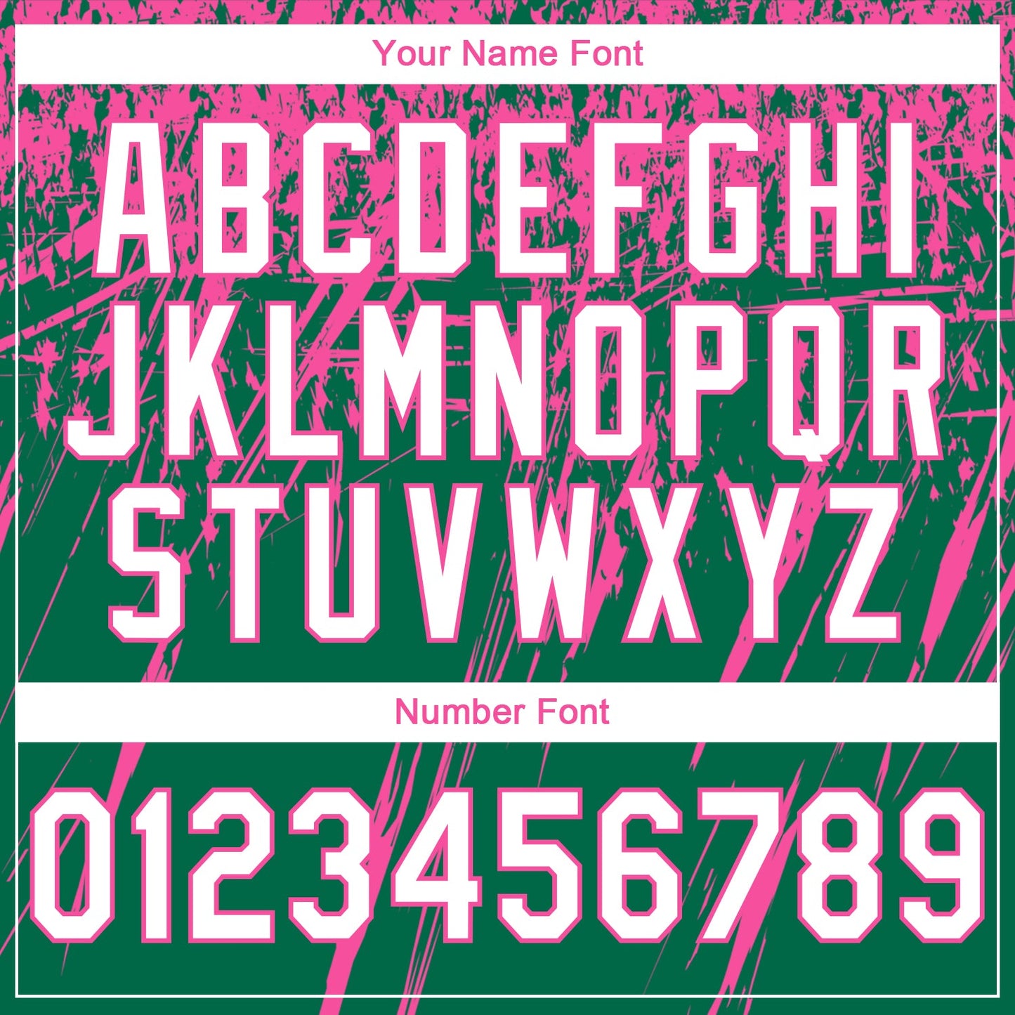 Custom Stitched Kelly Green White-Pink 3D Pattern Design Splash Grunge Art Sports Pullover Sweatshirt Hoodie view 4