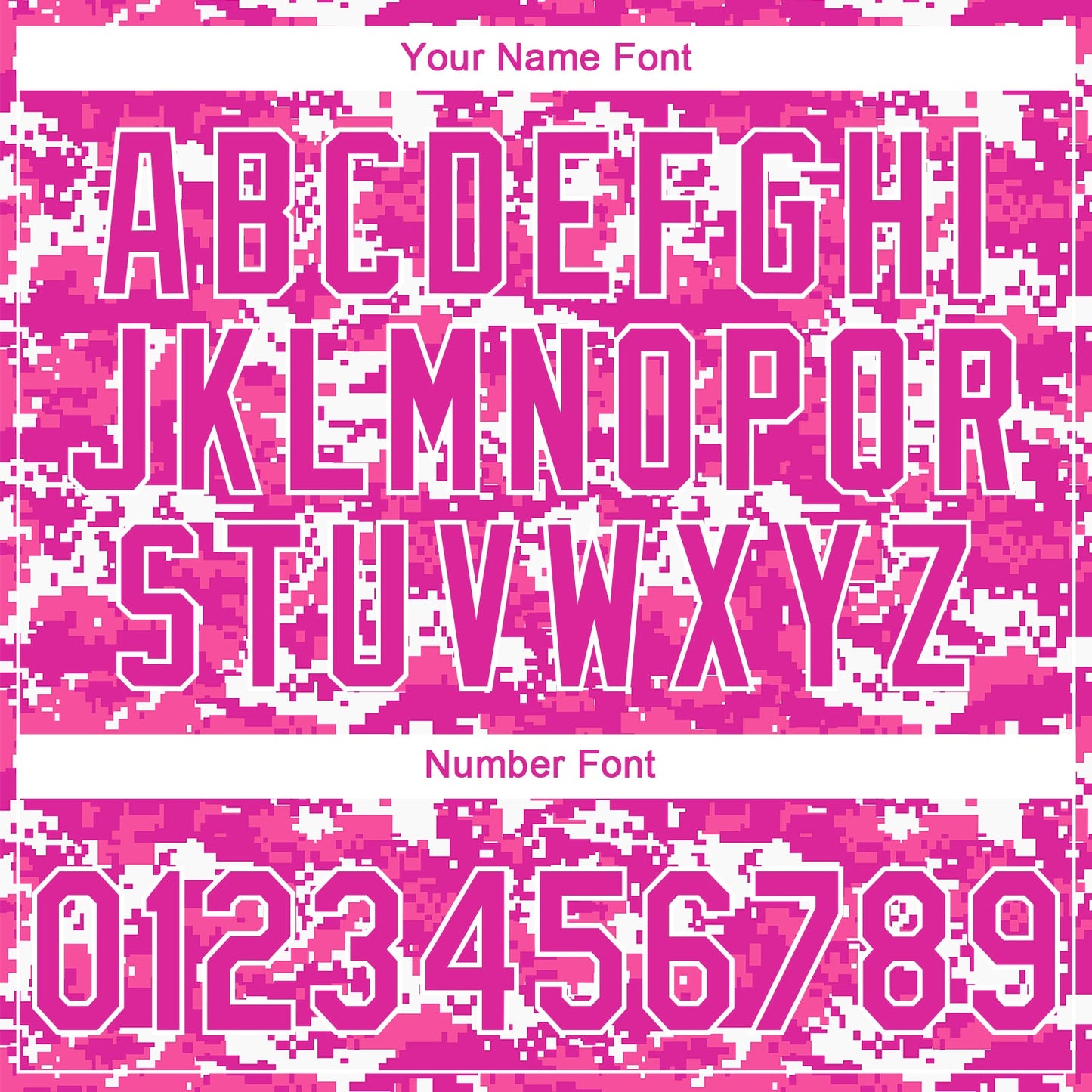 Custom Stitched Camo Deep Pink-White 3D Sports Pullover Sweatshirt Salute To Service Hoodie view 4