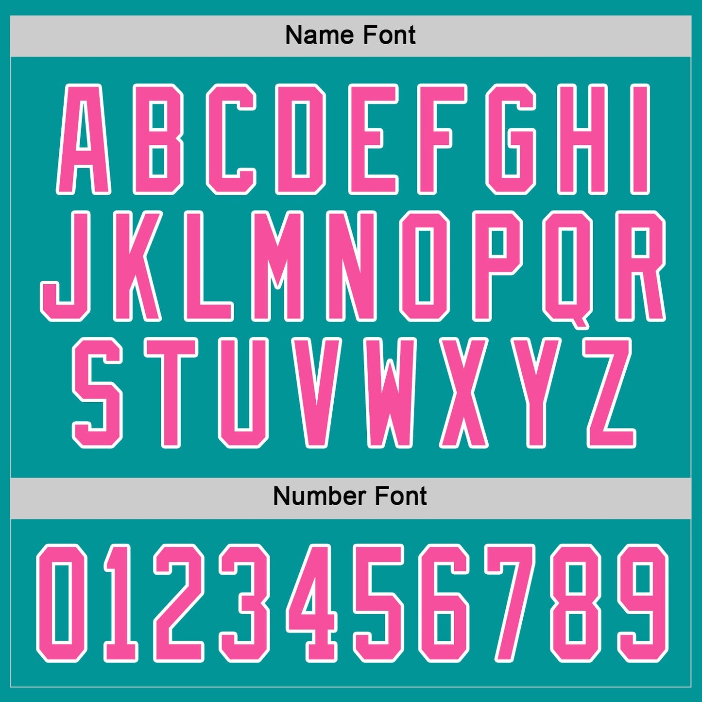 Custom Aqua Pink-White Hockey Jersey view 4