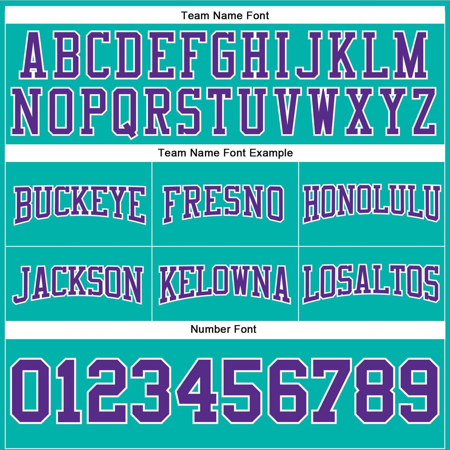 Custom Stitched Aqua Purple-White Football Pullover Sweatshirt Hoodie view 3