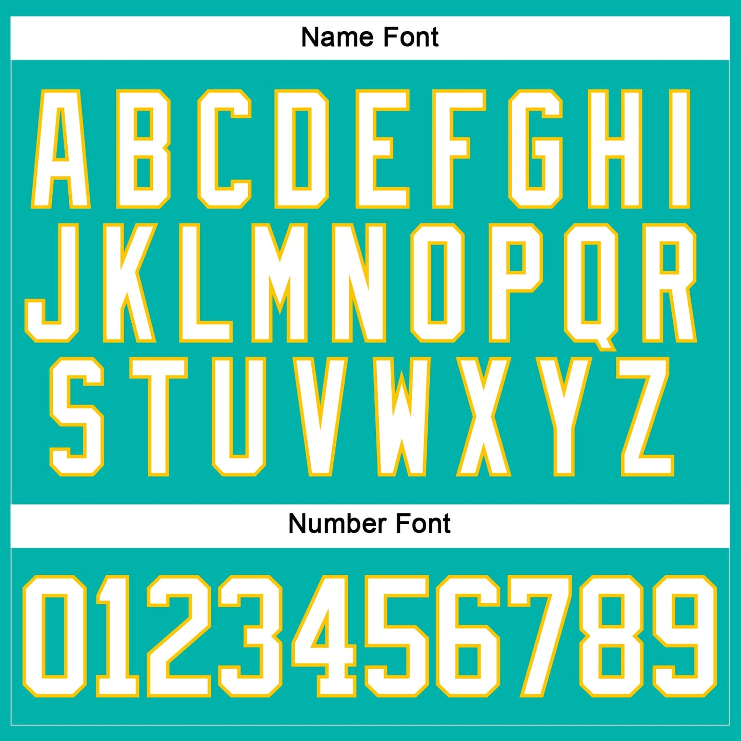Custom Aqua White-Yellow Hockey Lace Neck Jersey view 5