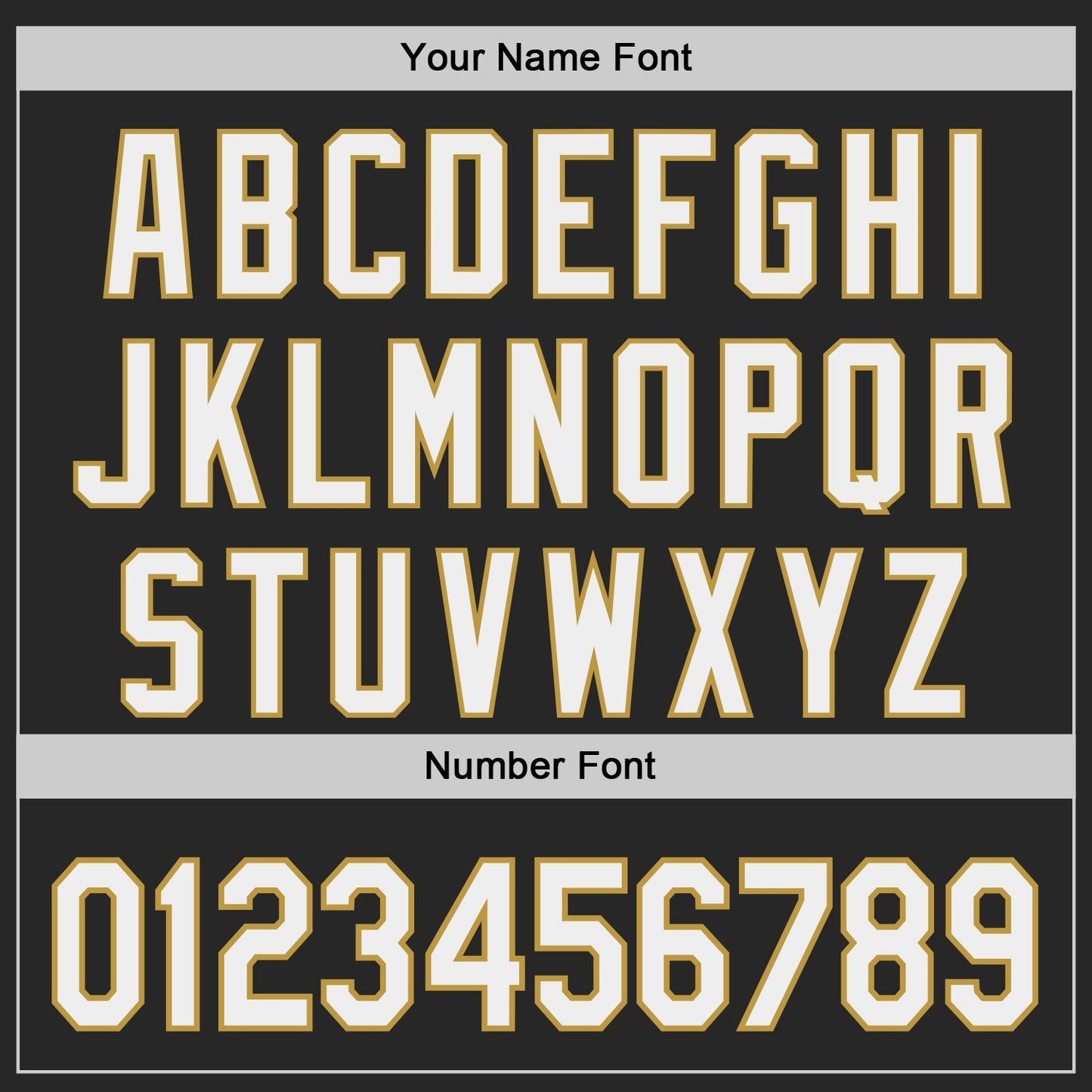 Custom Black White-Old Gold Authentic Baseball Jersey view 5
