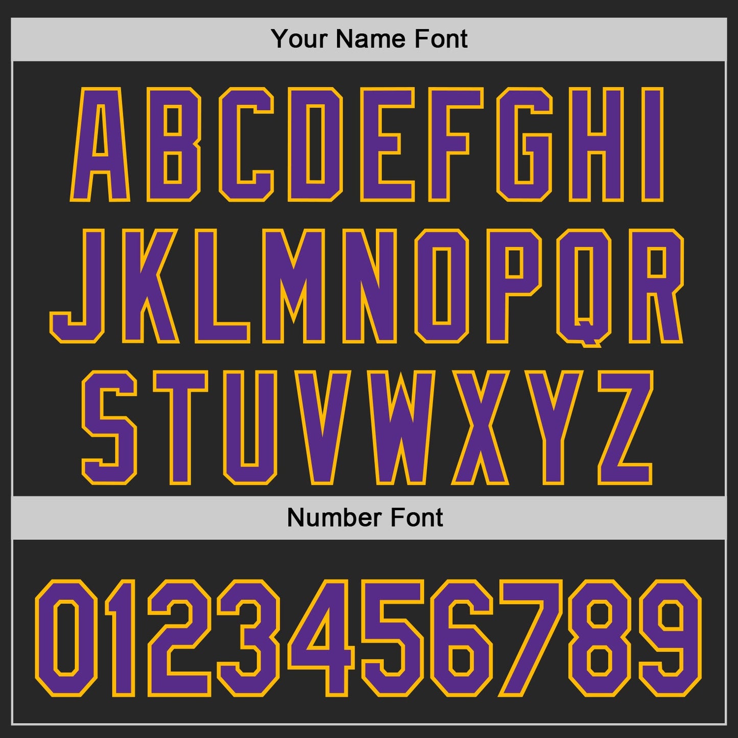 Custom Black Purple-Gold Authentic Baseball Jersey view 5