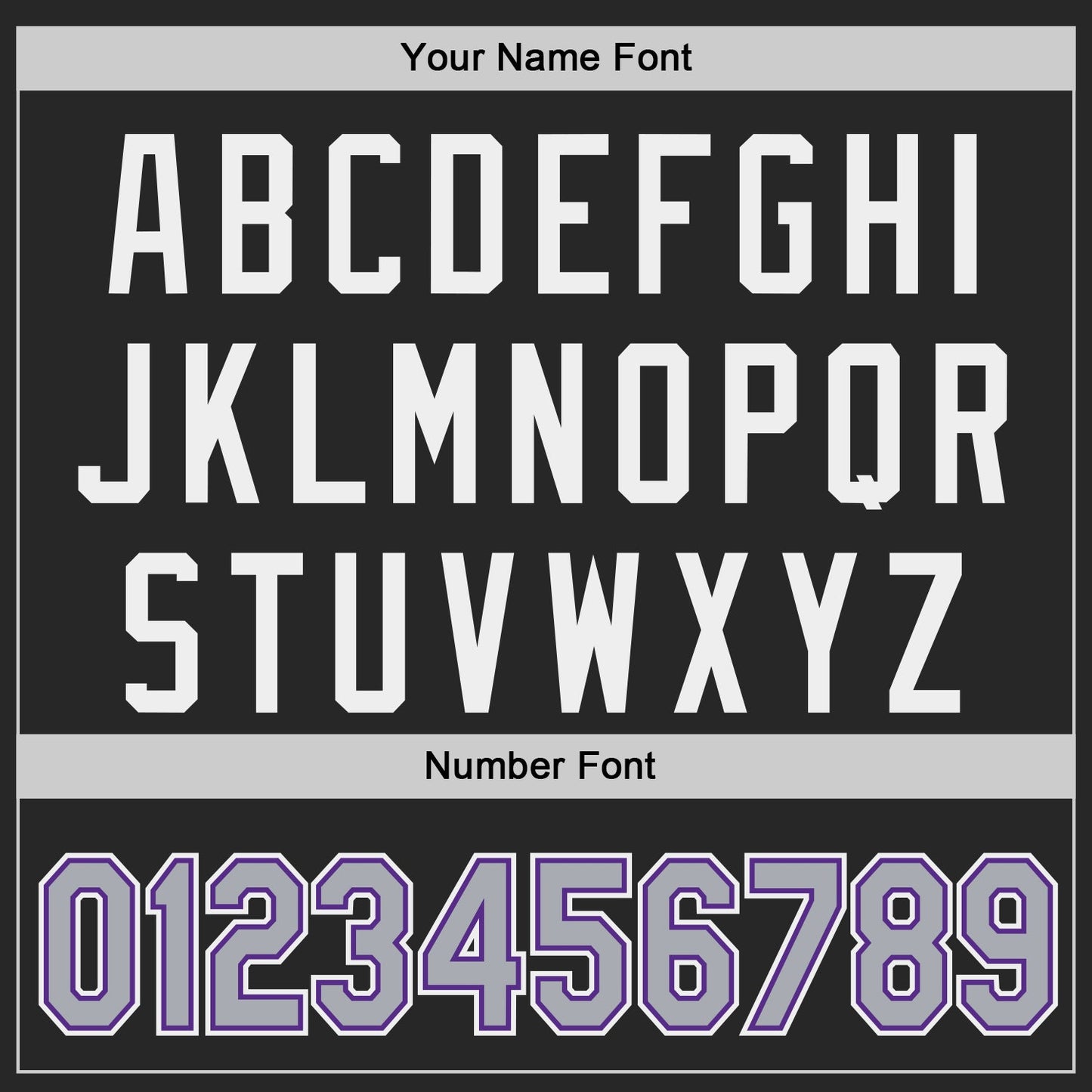Custom Black Gray Purple-White Authentic Baseball Jersey view 5