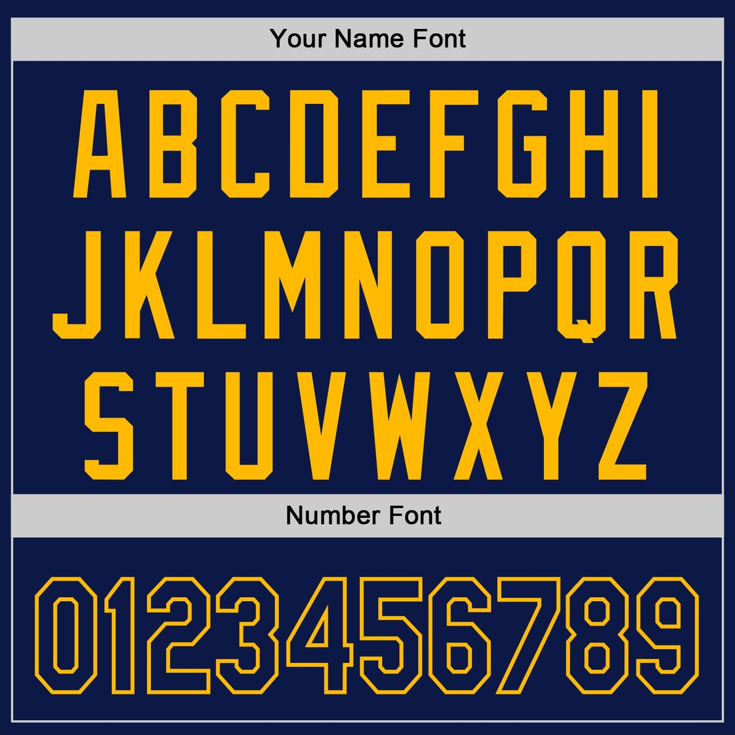 Custom Navy-Gold Authentic Baseball Jersey view 5