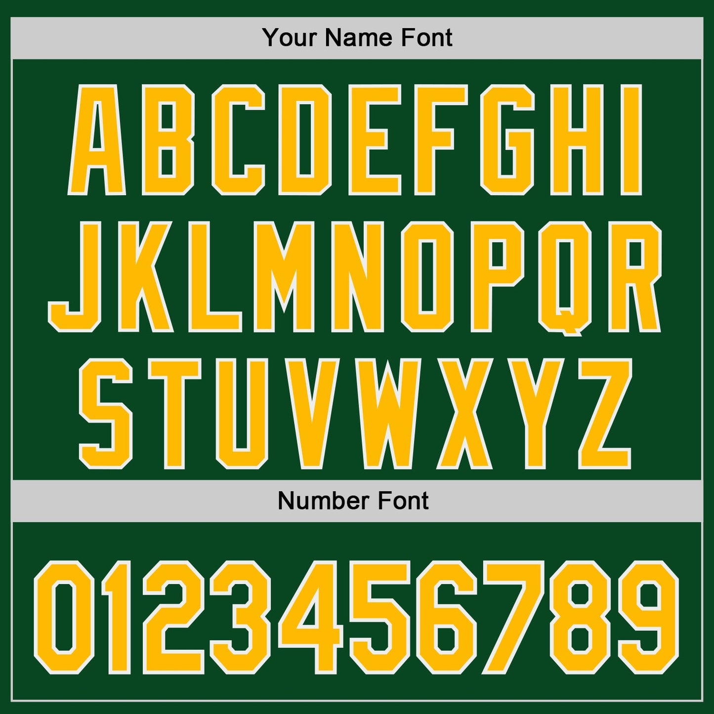 Custom Green Gold-White Authentic Baseball Jersey view 5