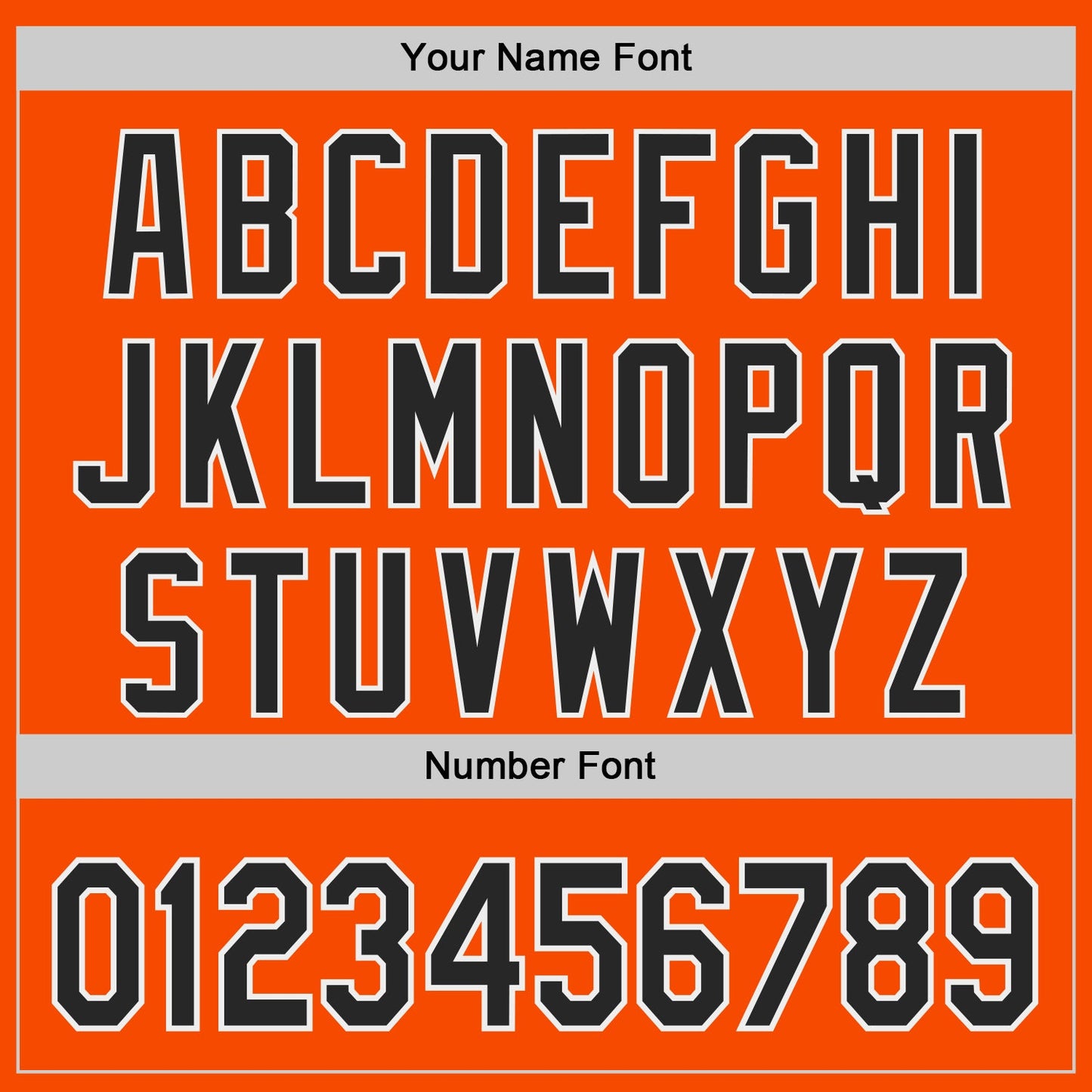 Custom Orange Black-White Authentic Baseball Jersey view 5