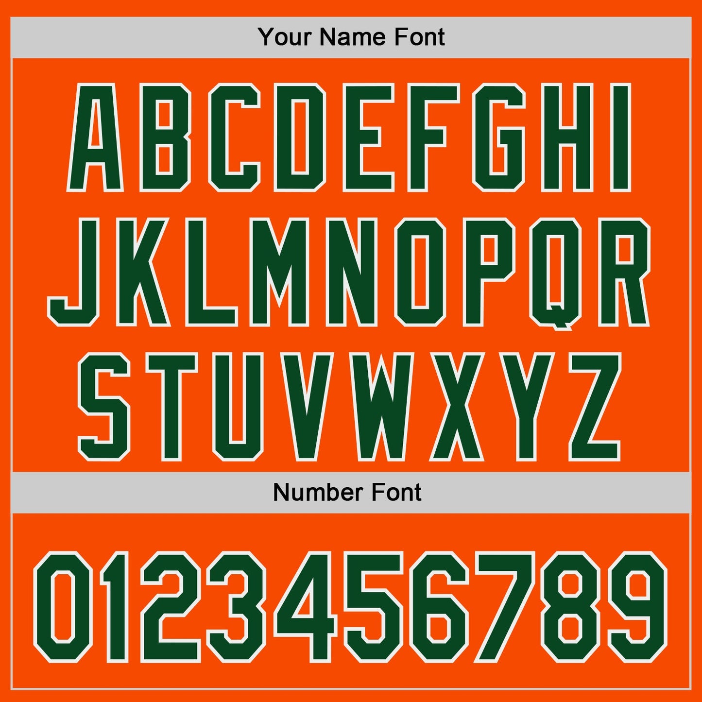 Custom Orange Green-White Authentic Baseball Jersey view 5