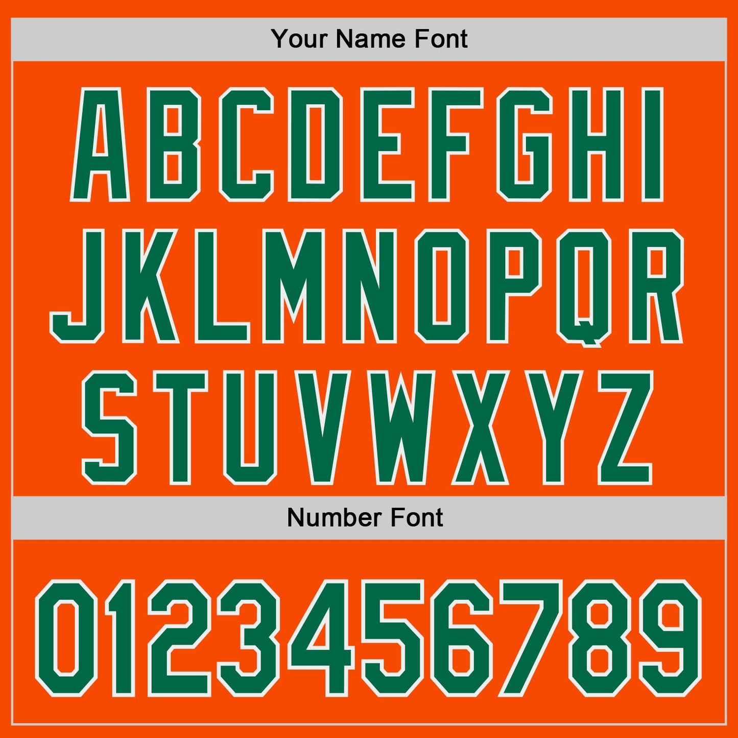 Custom Orange Kelly Green-White Authentic Baseball Jersey view 5
