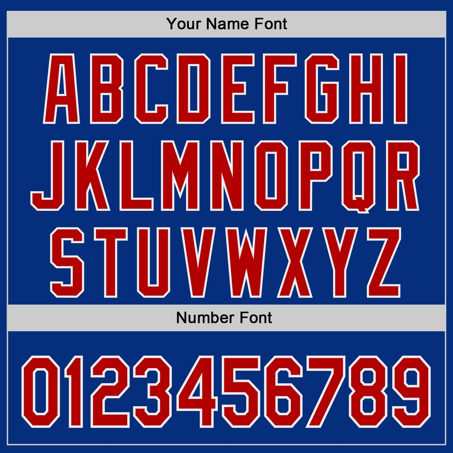 Custom Royal Red-White Authentic Baseball Jersey view 5