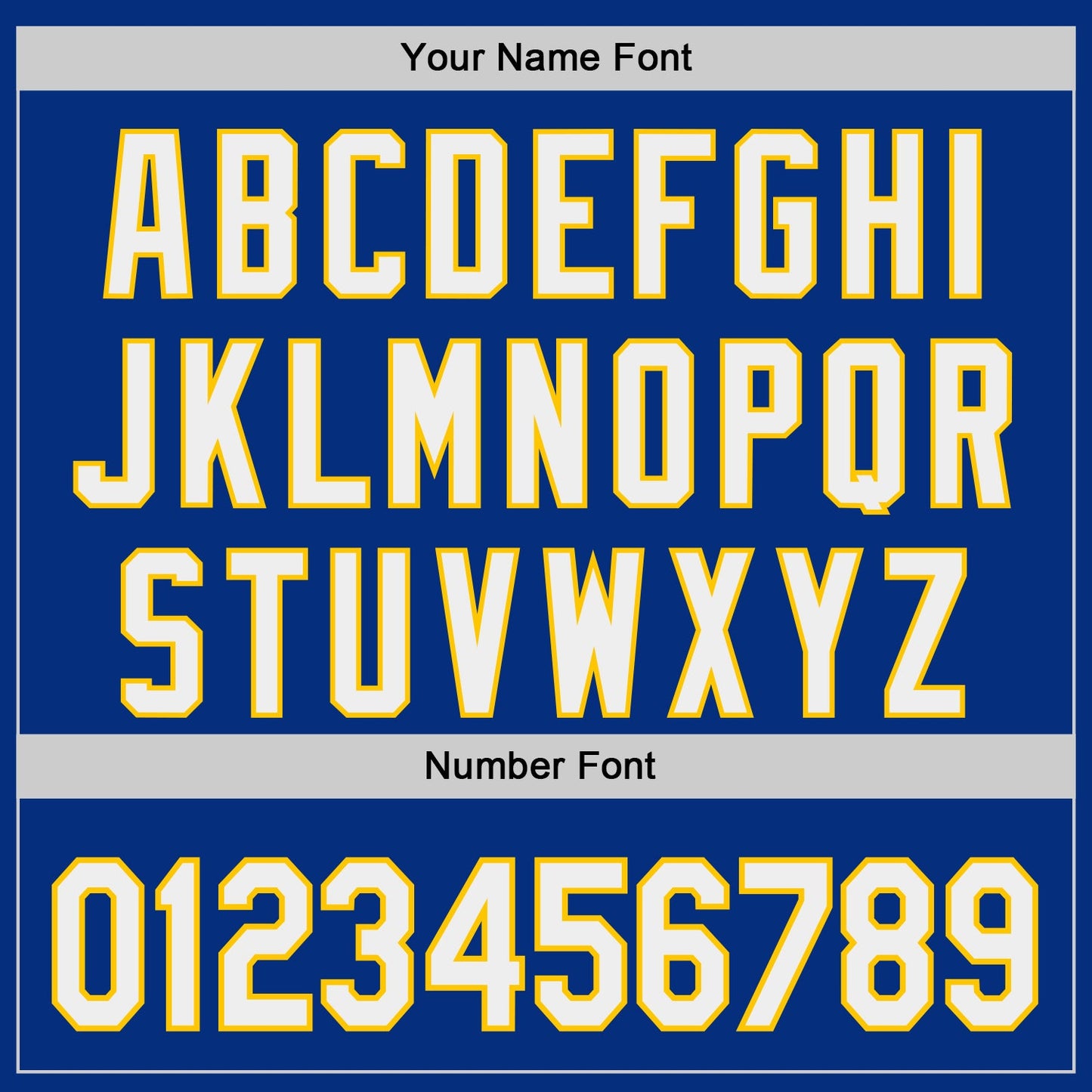 Custom Royal White-Yellow Authentic Baseball Jersey view 5