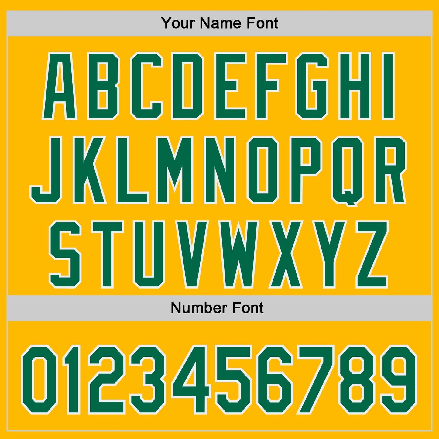 Custom Gold Kelly Green-White Authentic Baseball Jersey view 5