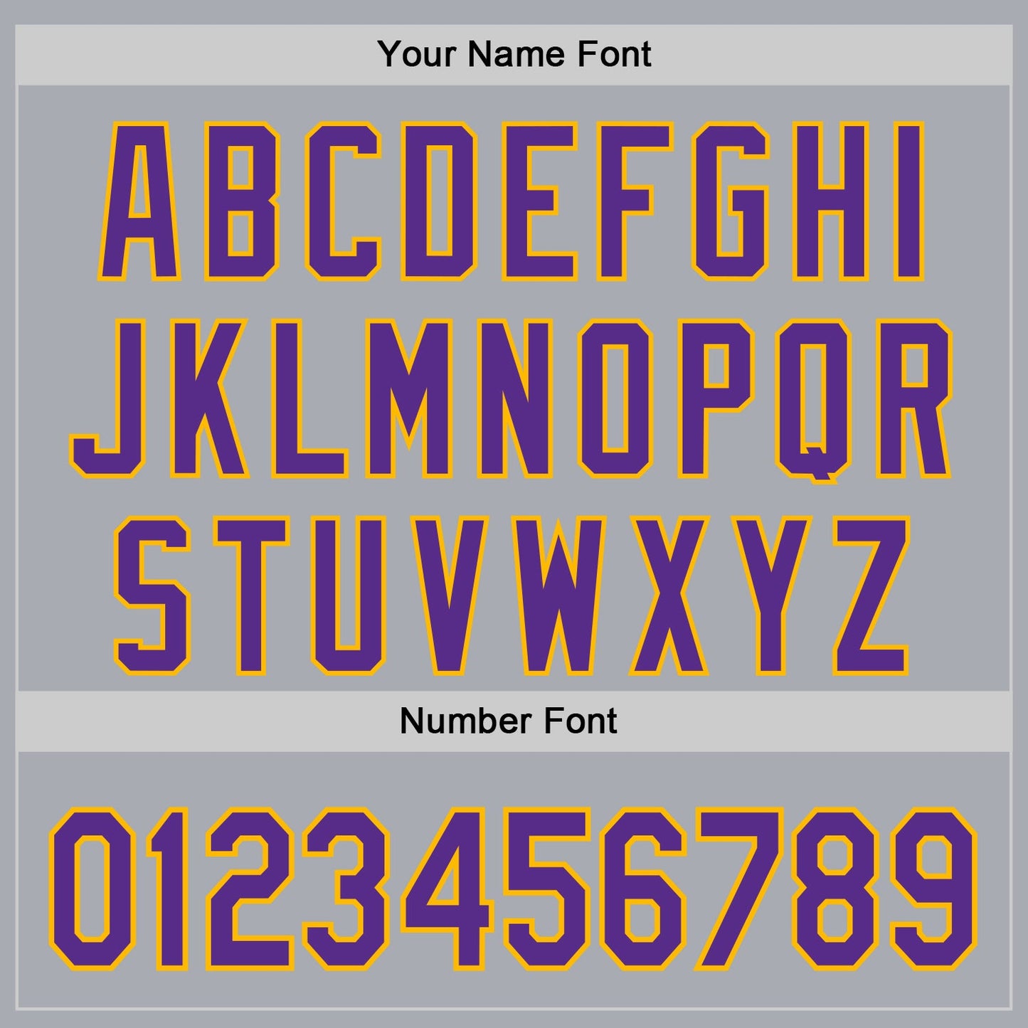 Custom Gray Purple-Gold Authentic Baseball Jersey view 5