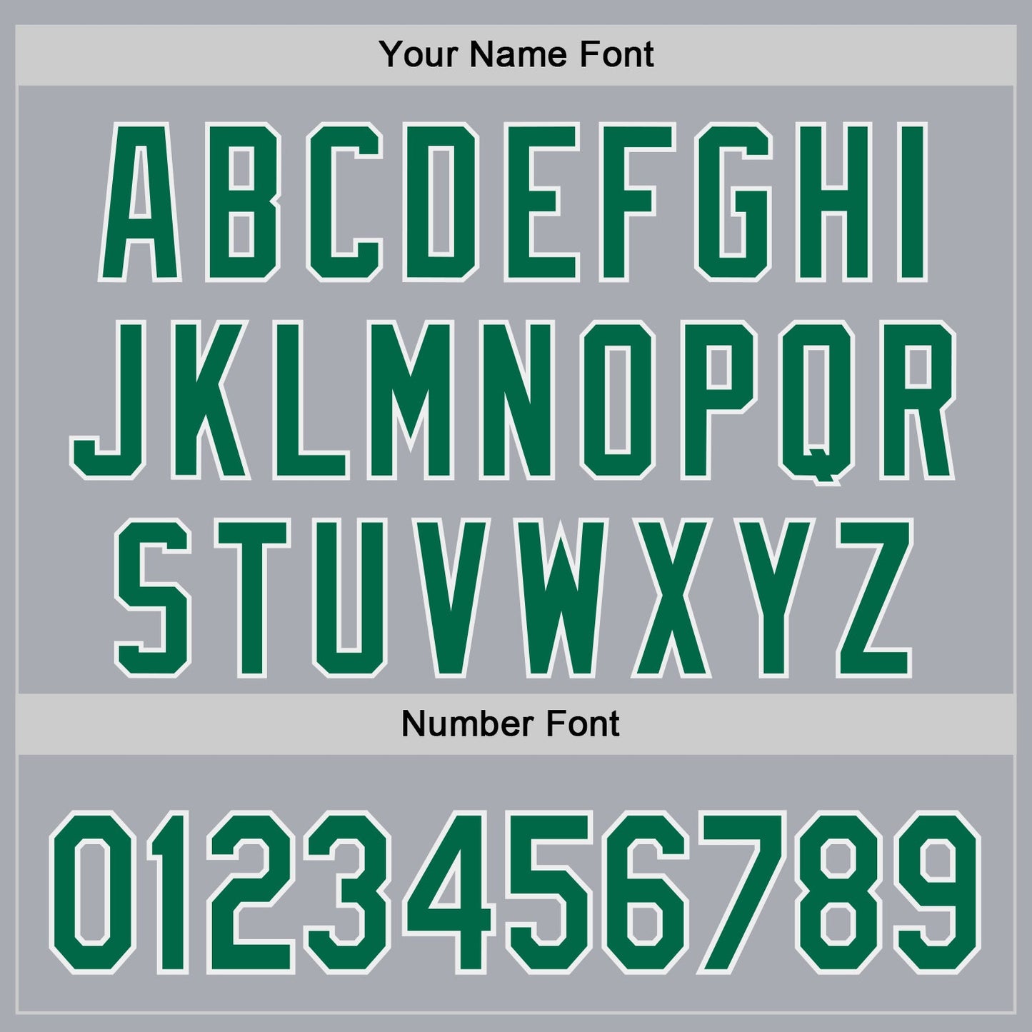 Custom Gray Kelly Green-White Authentic Baseball Jersey view 5