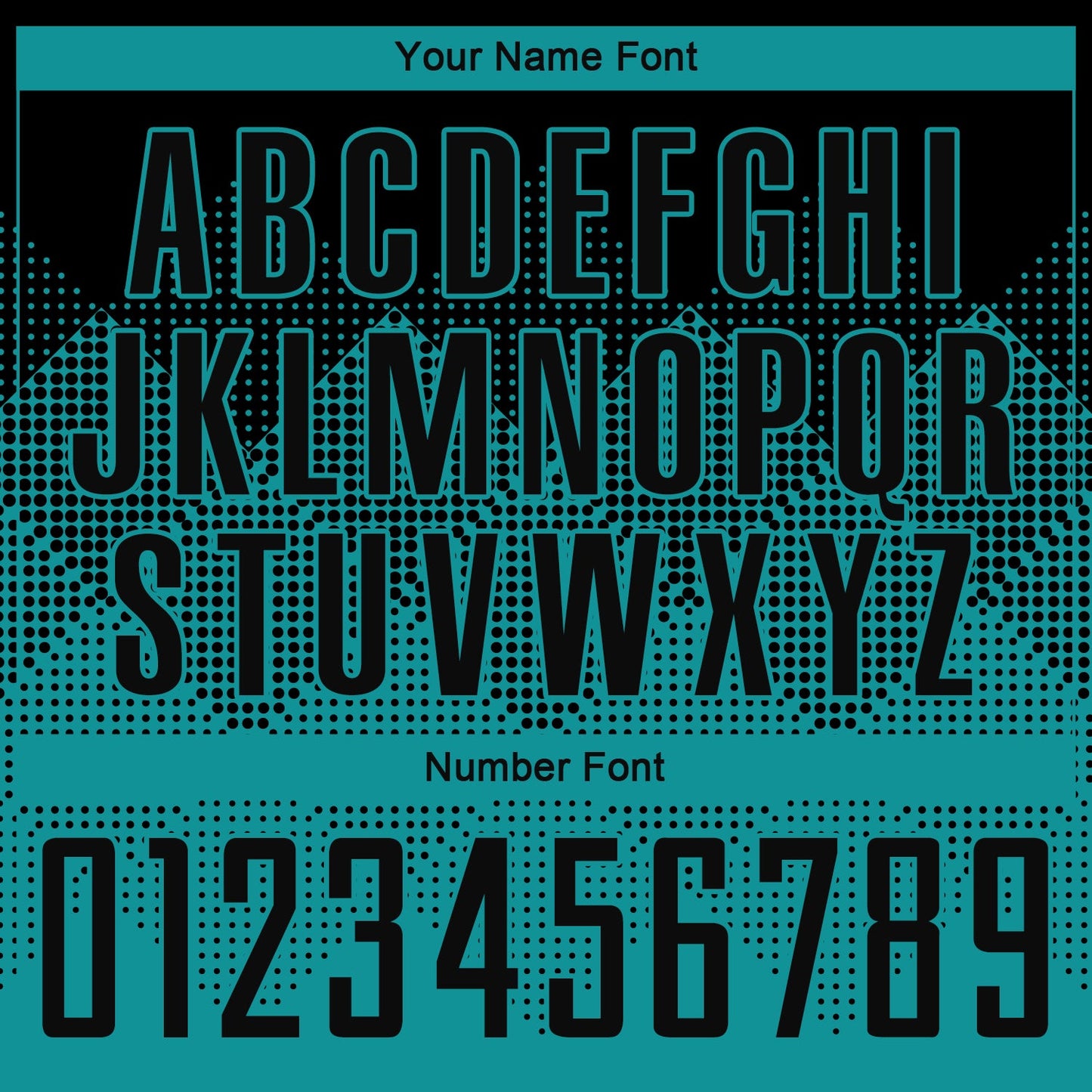 Custom Teal Black Round Neck Sublimation Basketball Uniform Jersey view 4