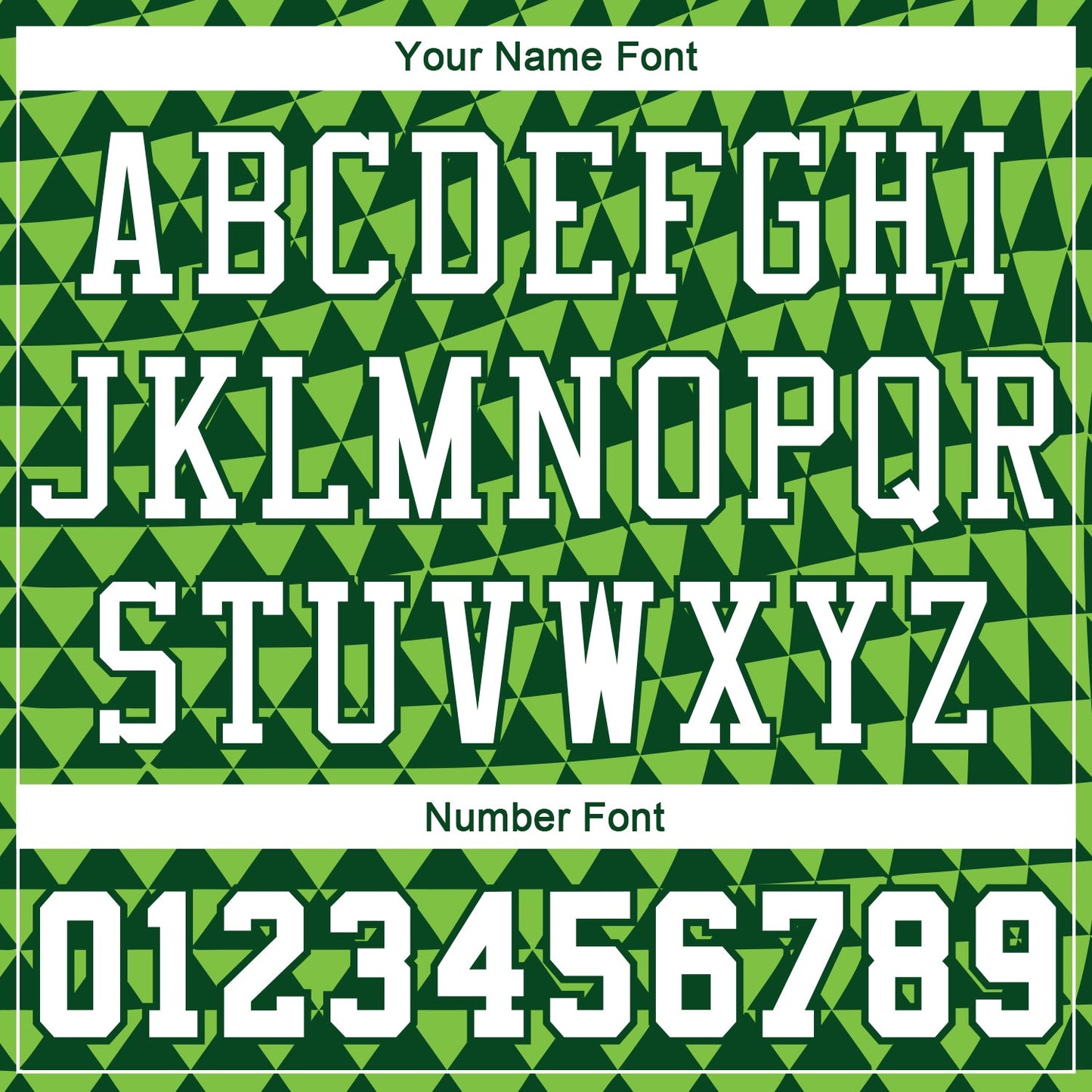 Custom Green White-Neon Green Triangle Shapes Round Neck Sublimation Basketball Uniform Jersey view 4