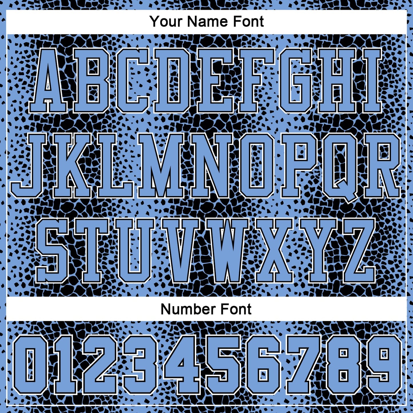 Custom Black Light Blue-White Animal Fur Print Round Neck Sublimation Basketball Uniform Jersey view 4