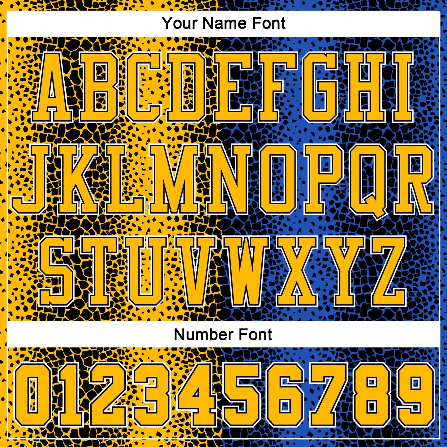 Custom Black Gold-Royal Animal Fur Print Round Neck Sublimation Basketball Uniform Jersey view 4